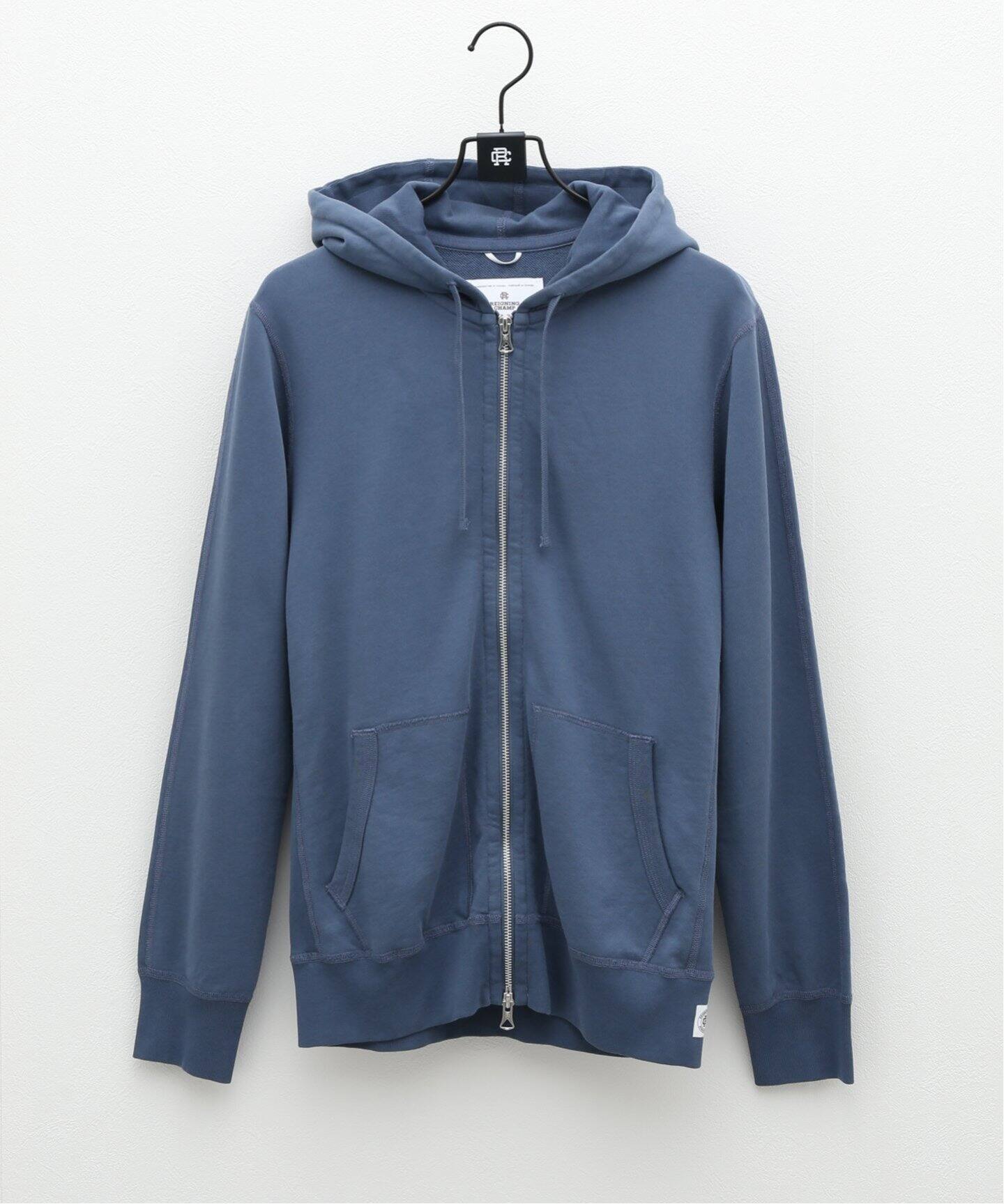 FULL ZIP HOODIE / フルジップフーディー- LIGHTWEIGHT TERRY（LWT 