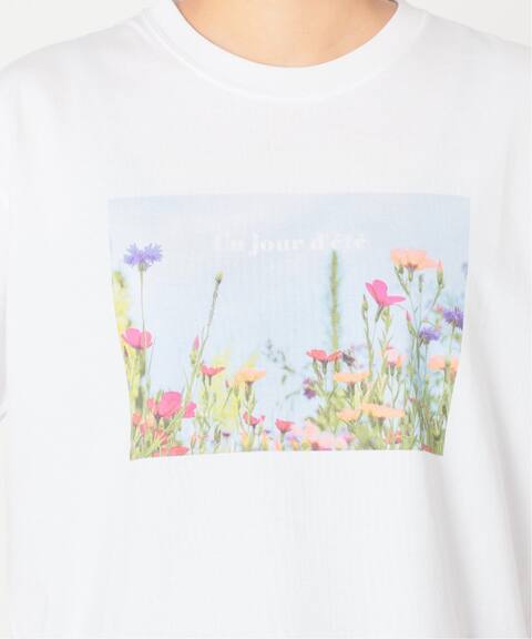 フラワープリントtシャツ La Totalite ラ トータリテ 公式のファッション通販 Baycrew S Store