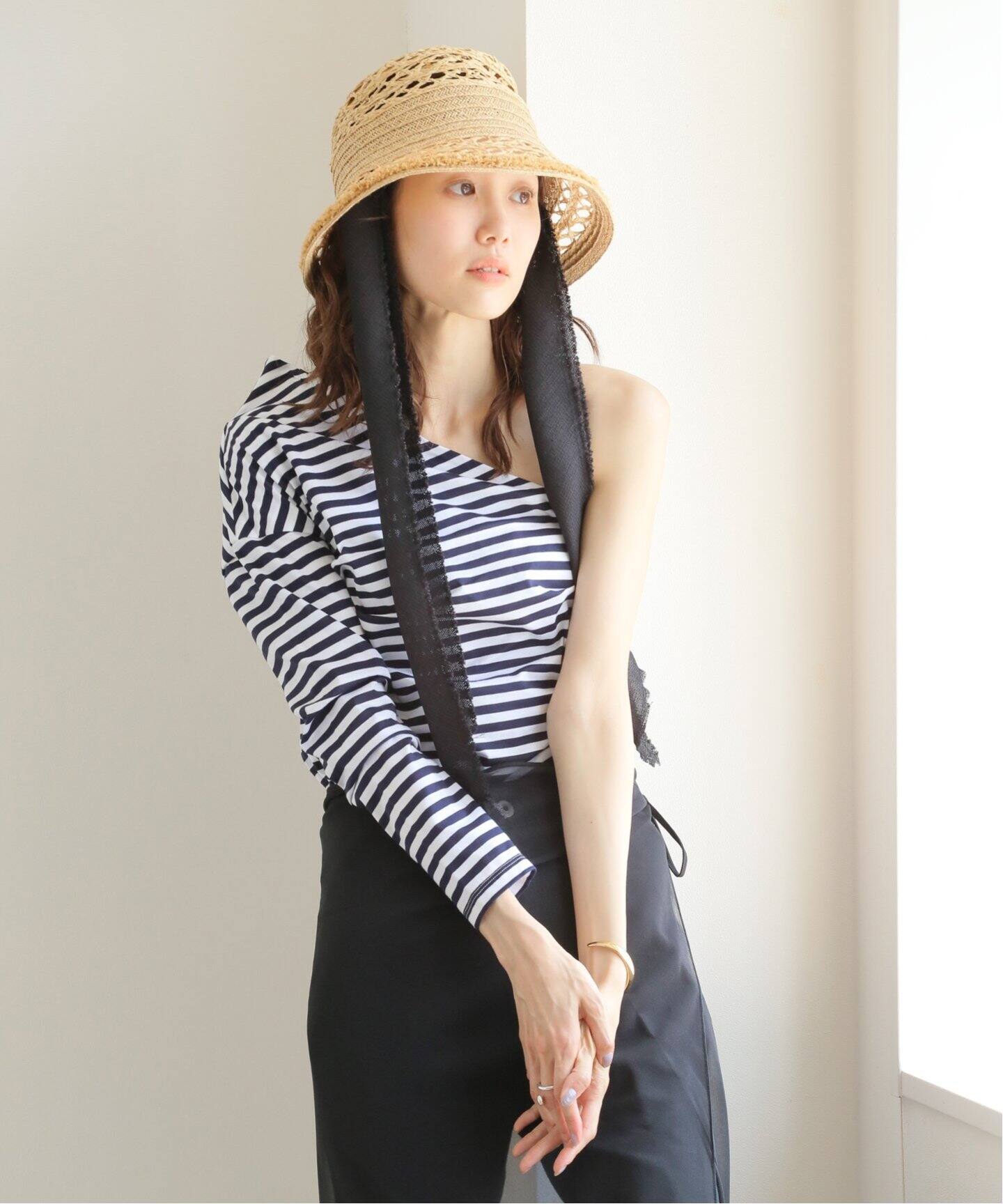 Cabana】ワンショルダーロングスリーブ（Tシャツ／カットソー）｜Spick  