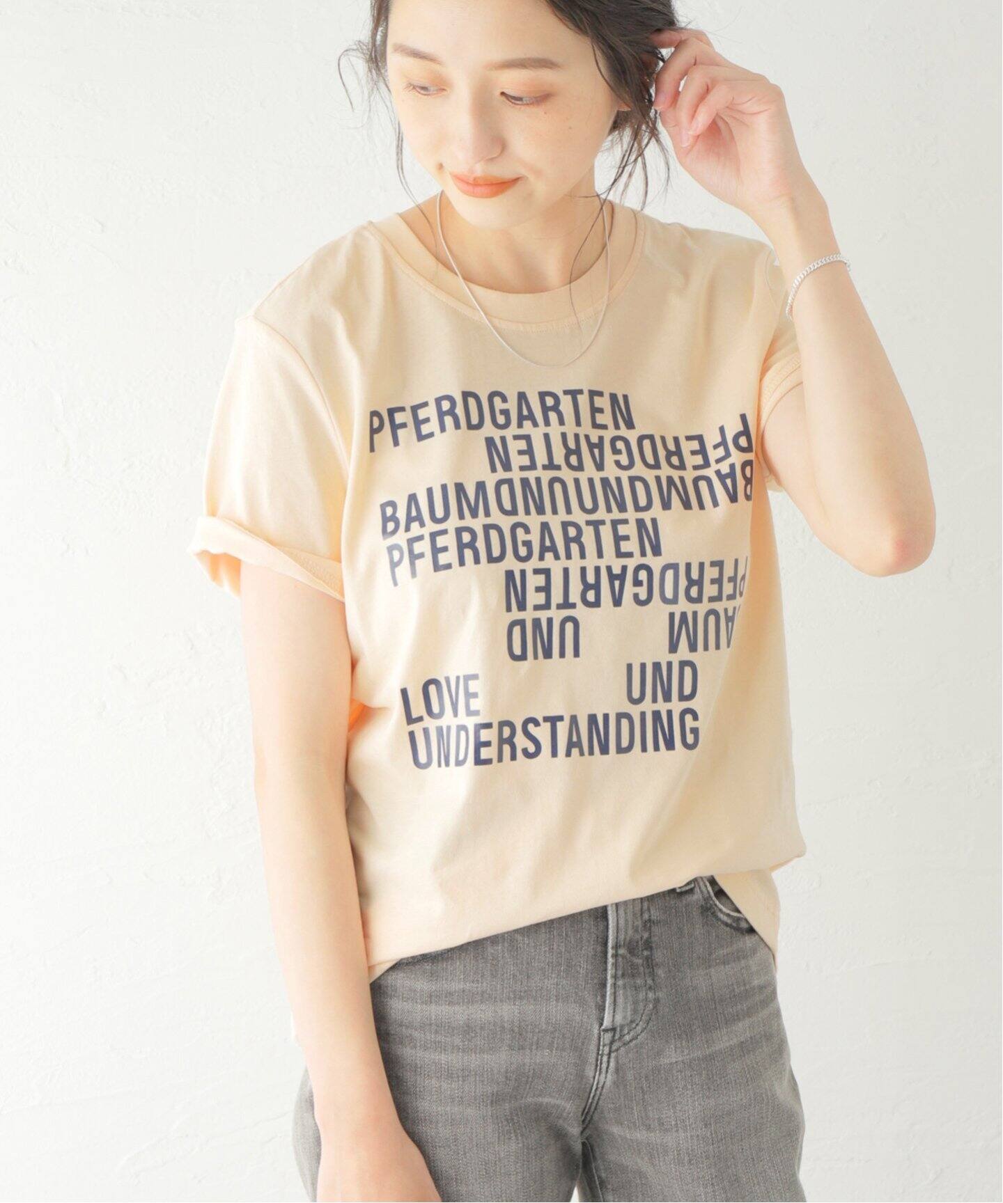 BAUM UND PFERDGARTEN/バウム ウンド ヘルガーデン】Print Tee|Spick ...
