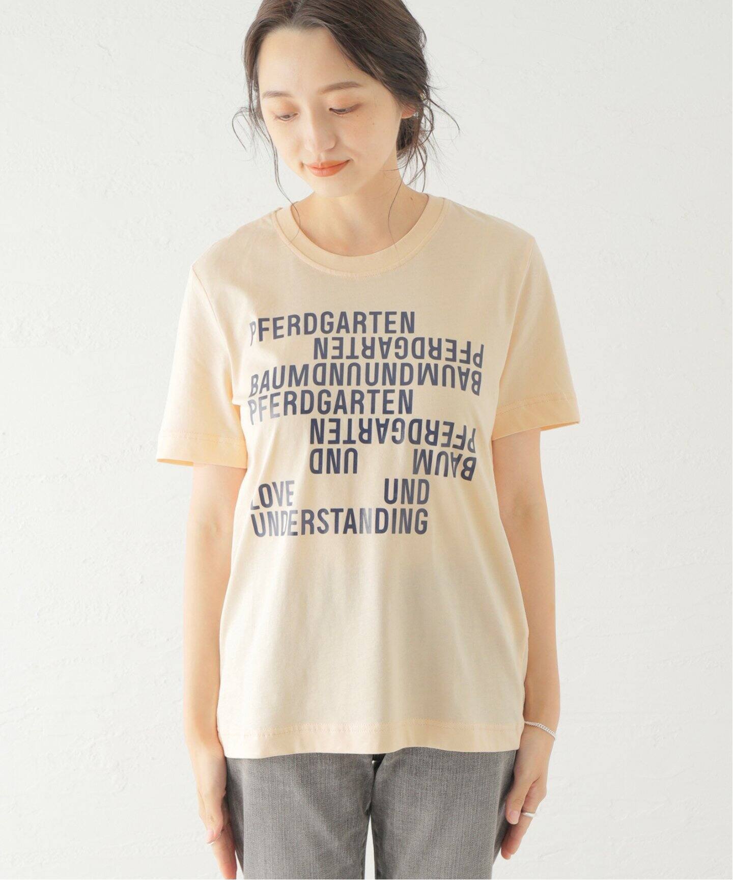 BAUM UND PFERDGARTEN/バウム ウンド ヘルガーデン】Print Tee|Spick ...
