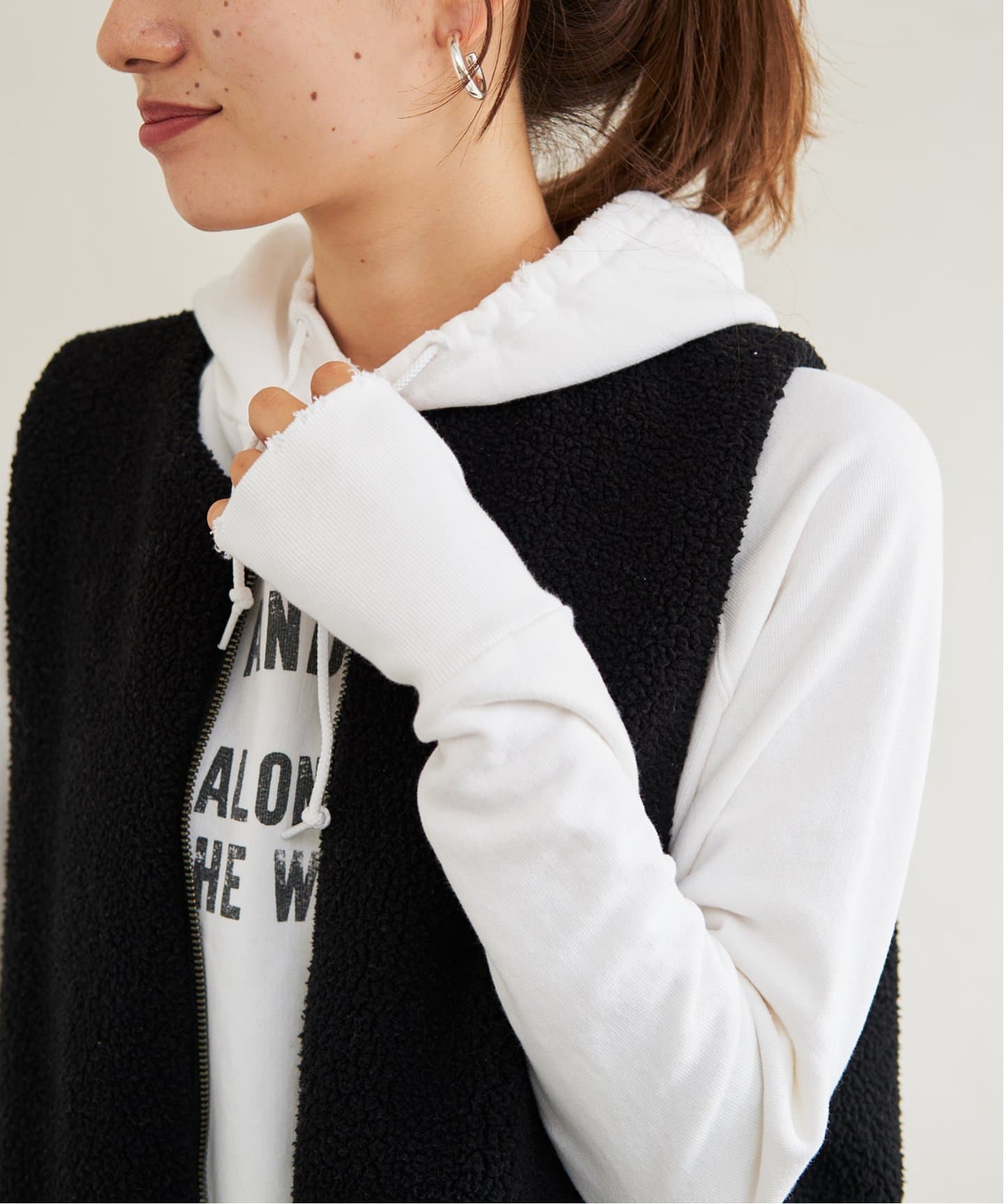 ヴィンテージ裏毛ロゴスエット（パーカー）｜FRAMeWORK（フレーム