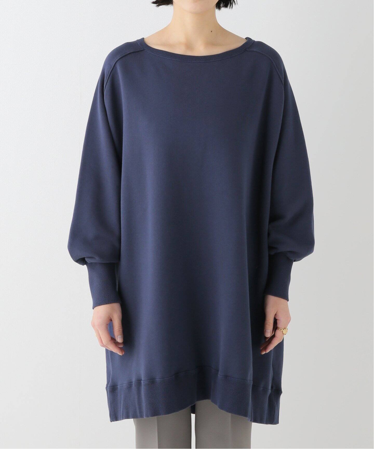 ヘビー裏毛チュニックワンピース（Tシャツ／カットソー）｜FRAMeWORK 