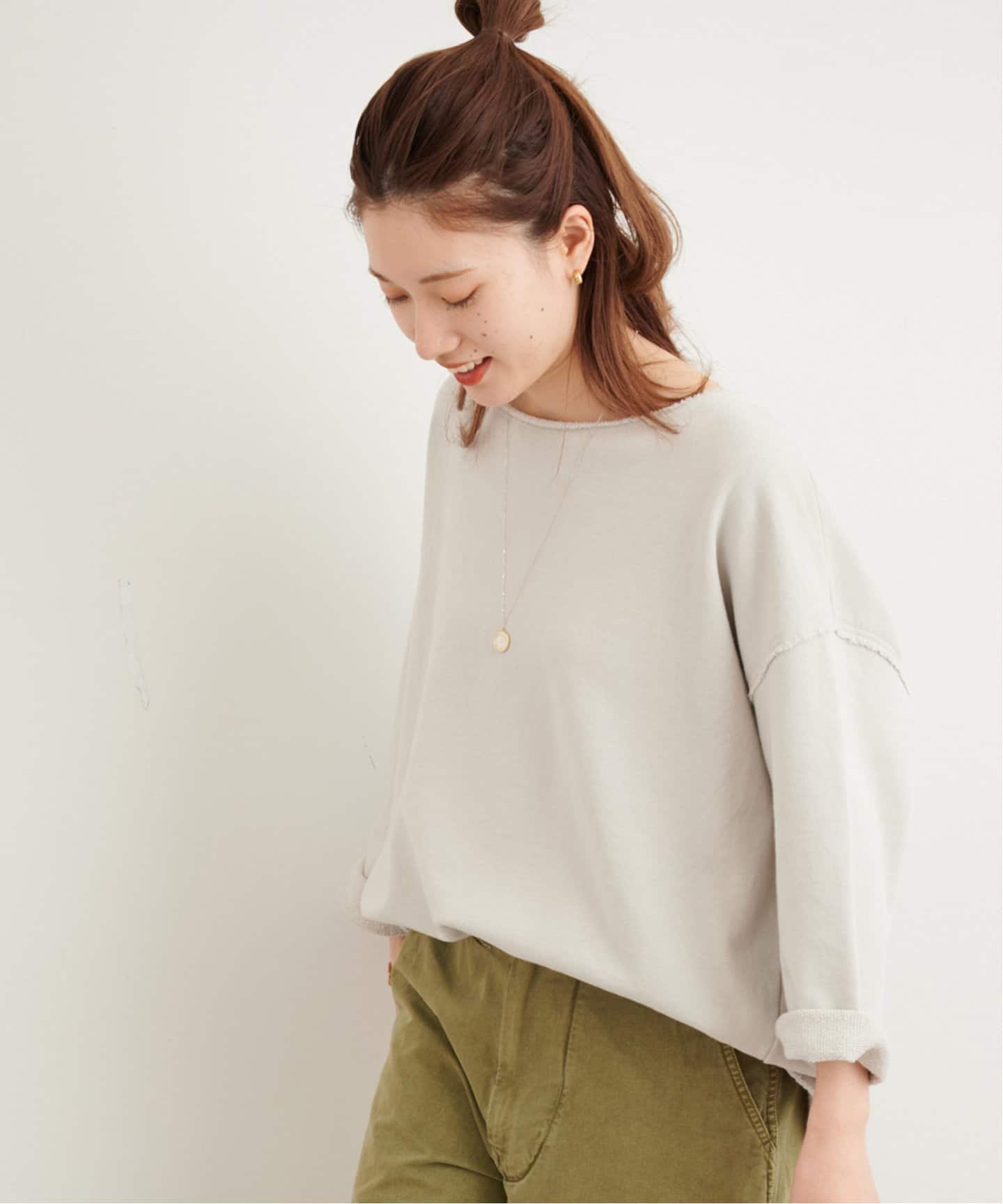 FRAMeWORK カットオフスウェット