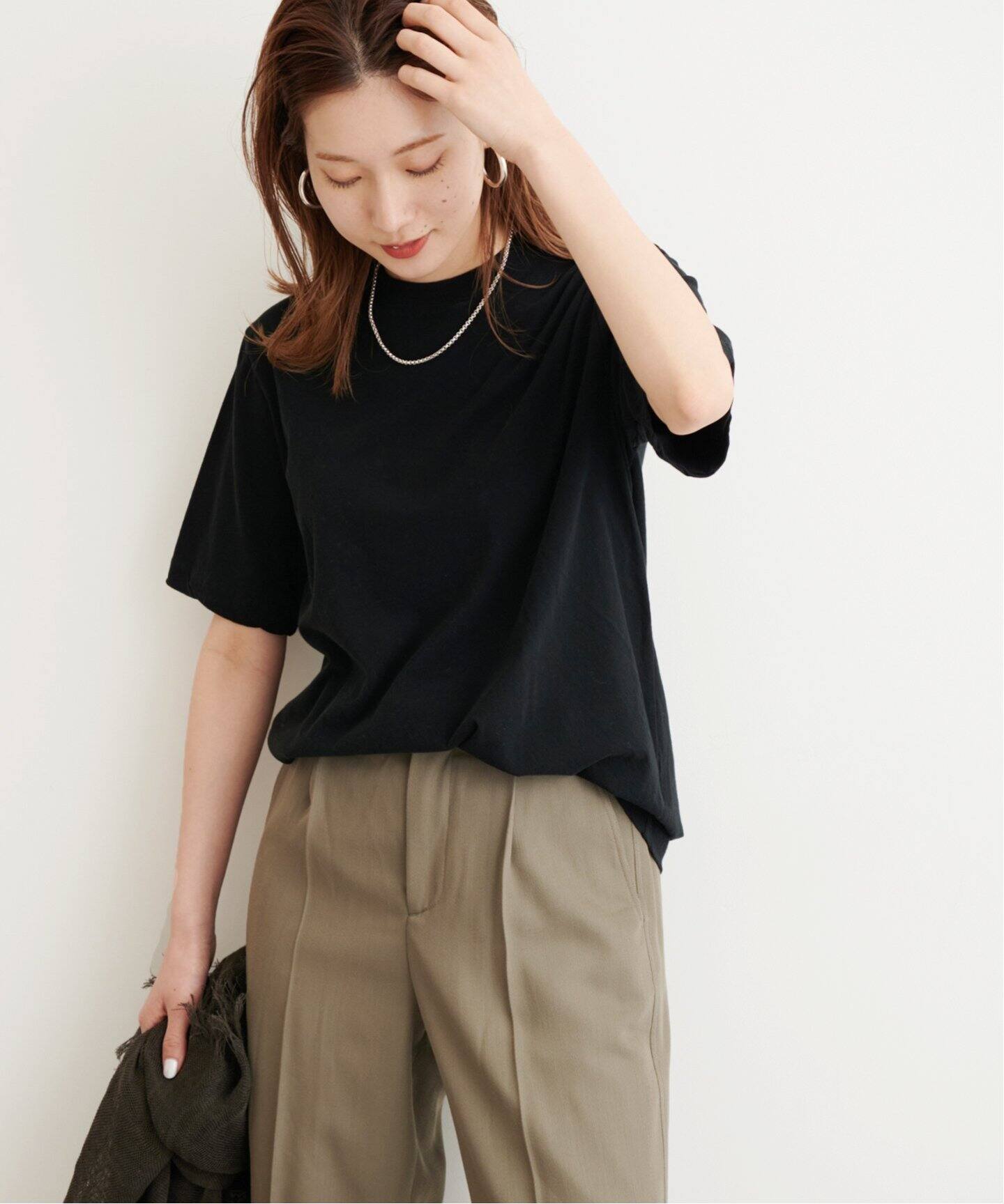 ATON/エイトン】FRESCA SINGLE JERSEY STANDARD Tシャツ◇（T 