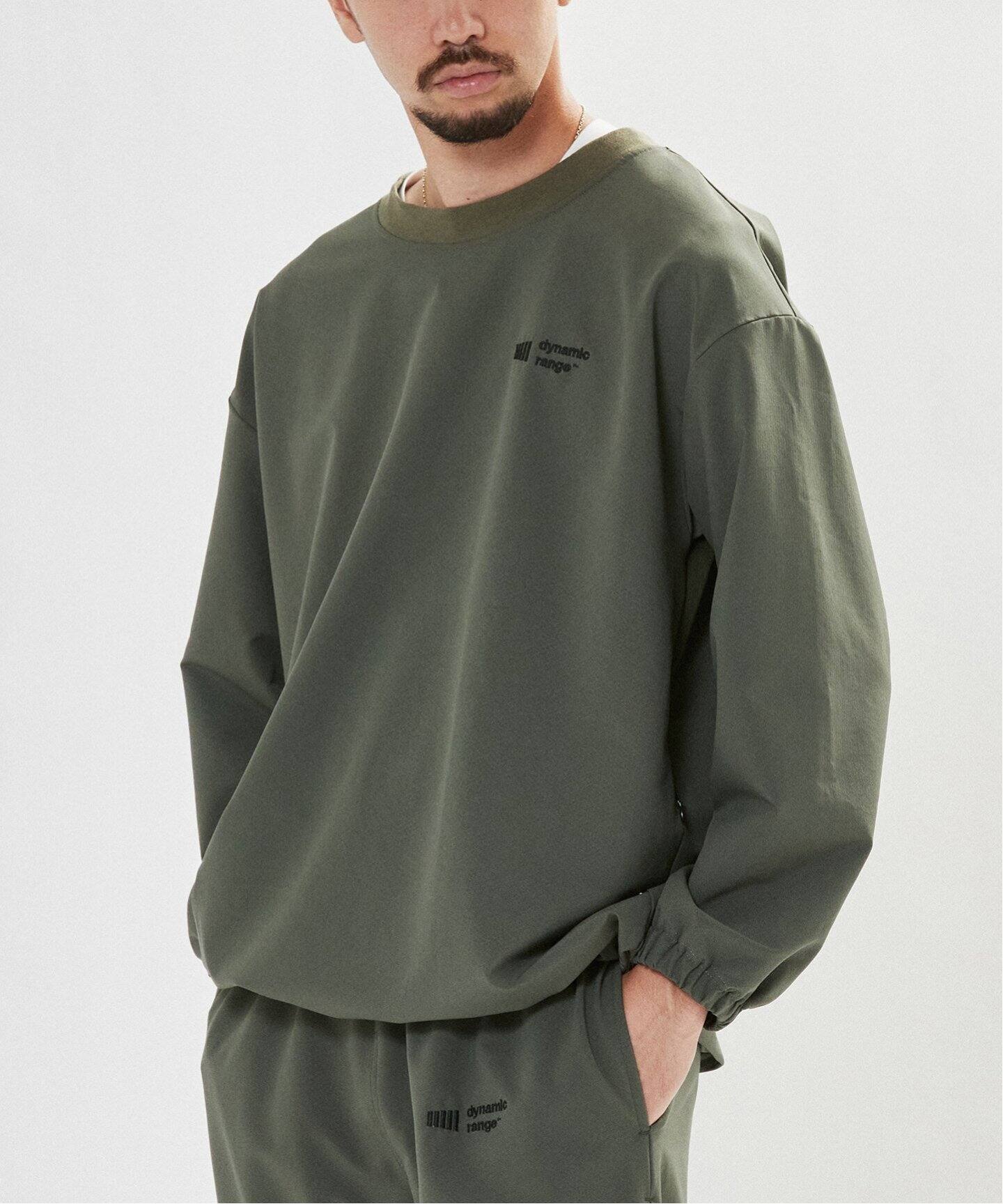 CLUBHAUS / Dynamic Range】別注 STORMFLEECE ウォームアップ トップス  