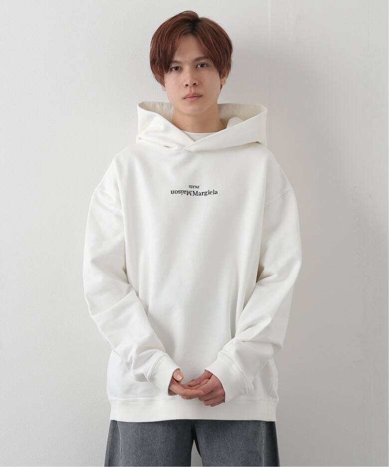 MAISON MARGIELA / メゾン マルジェラ】Hoodie upside down logo 