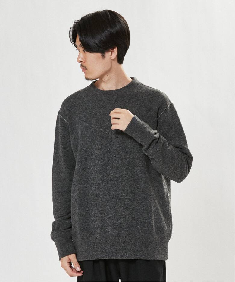 LOOPWHEELER for LOWERCASE】別注 ツリアミウール ルーズスウェット  