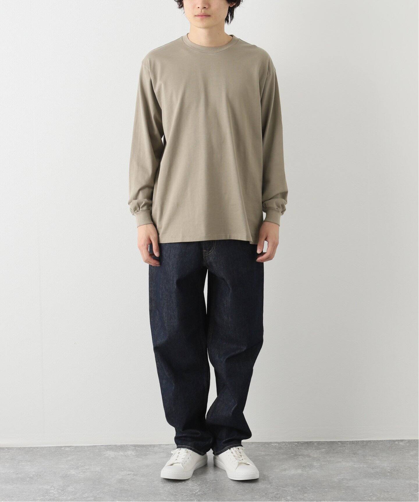 AURALEE / オーラリー】 LUSTER PLAITING L/S TEE（Tシャツ 