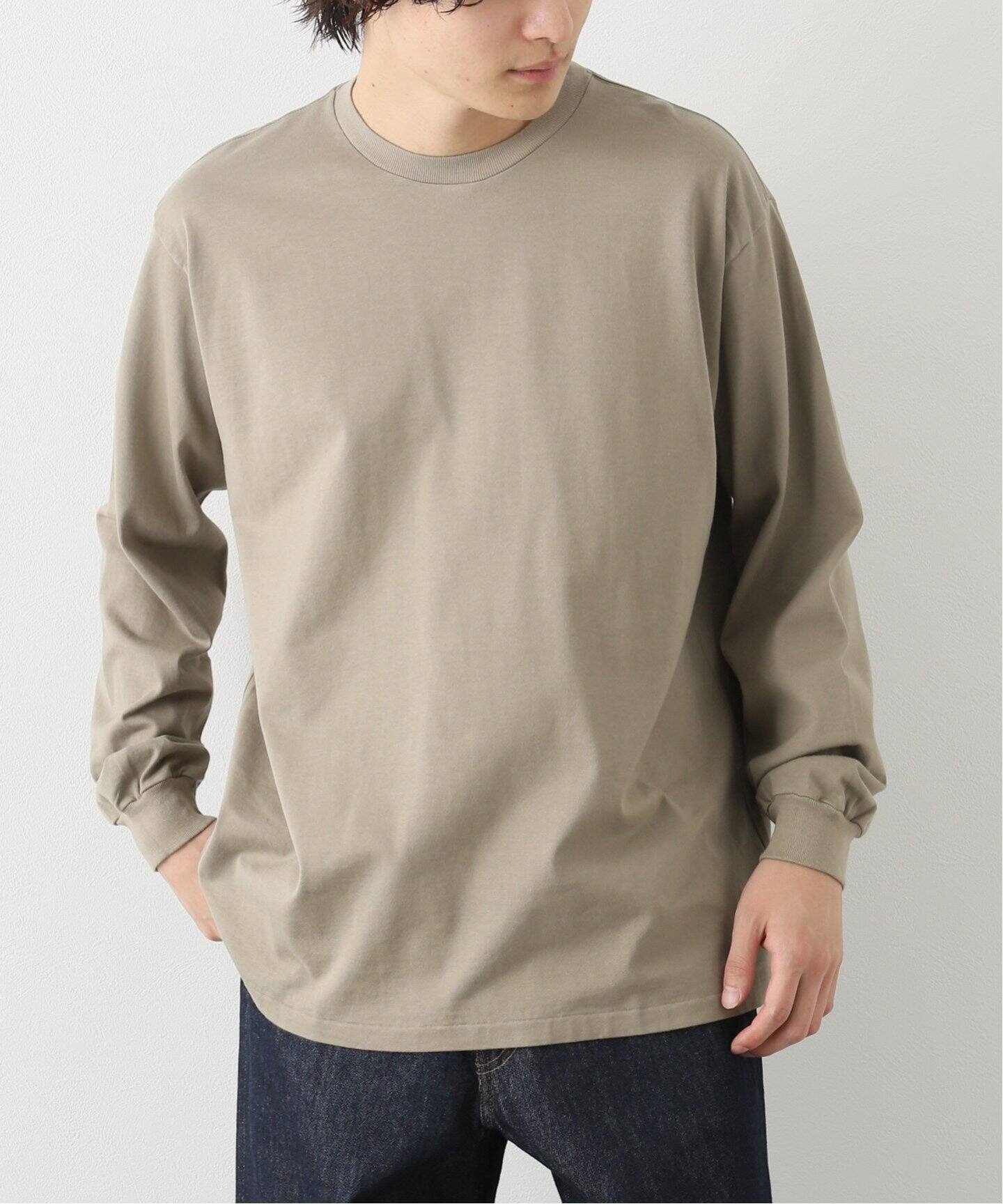 AURALEE / オーラリー】 LUSTER PLAITING L/S TEE（Tシャツ 