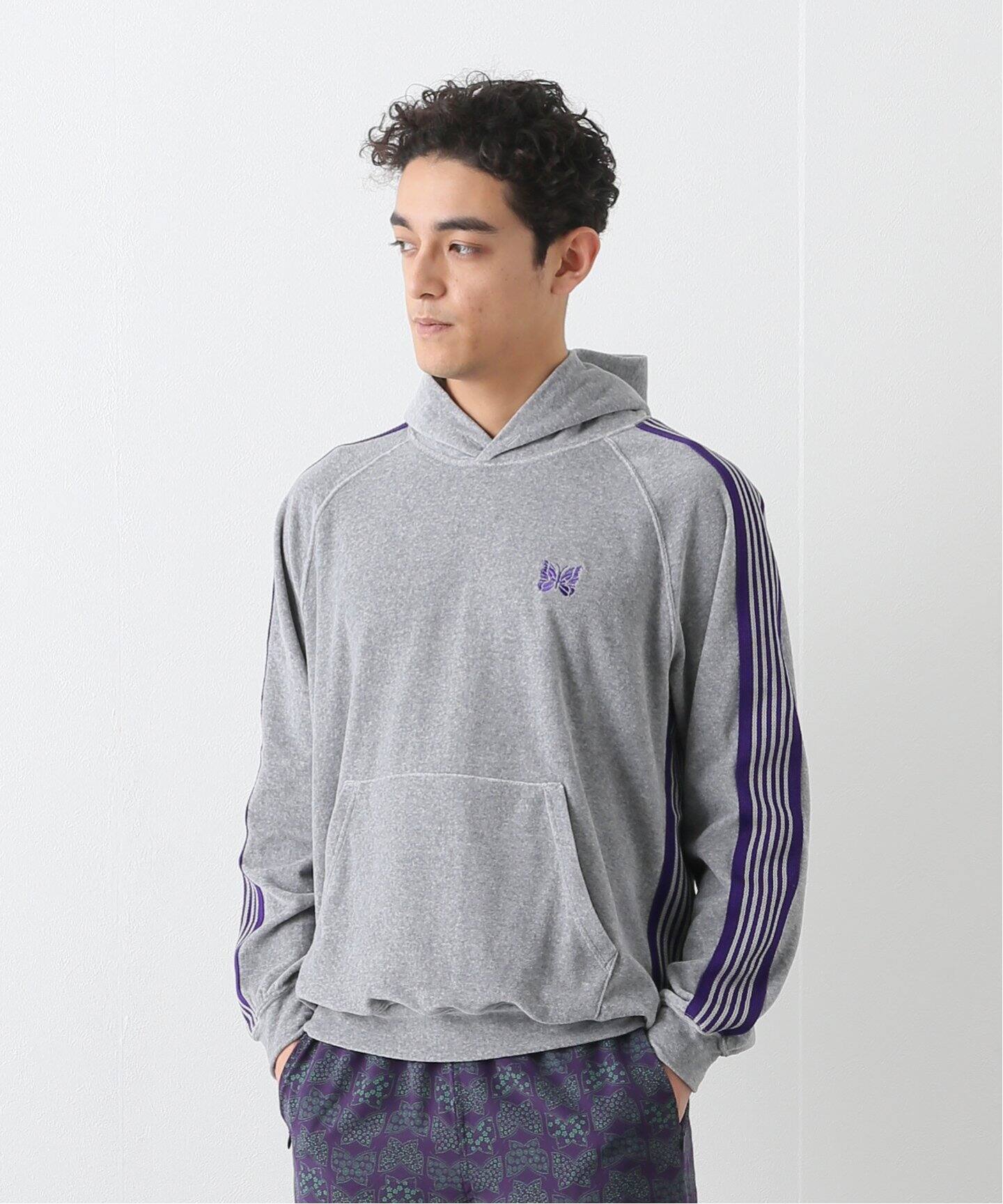 NEEDLES / ニードルズ】Track Hoody C/PE Velour（パーカー）｜EDIFICE 