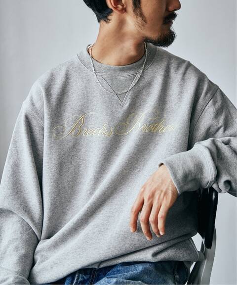 ブルックスブラザーズ 別注アイコンクルーネックスウェット Edifice エディフィス 公式のファッション通販 Baycrew S Store