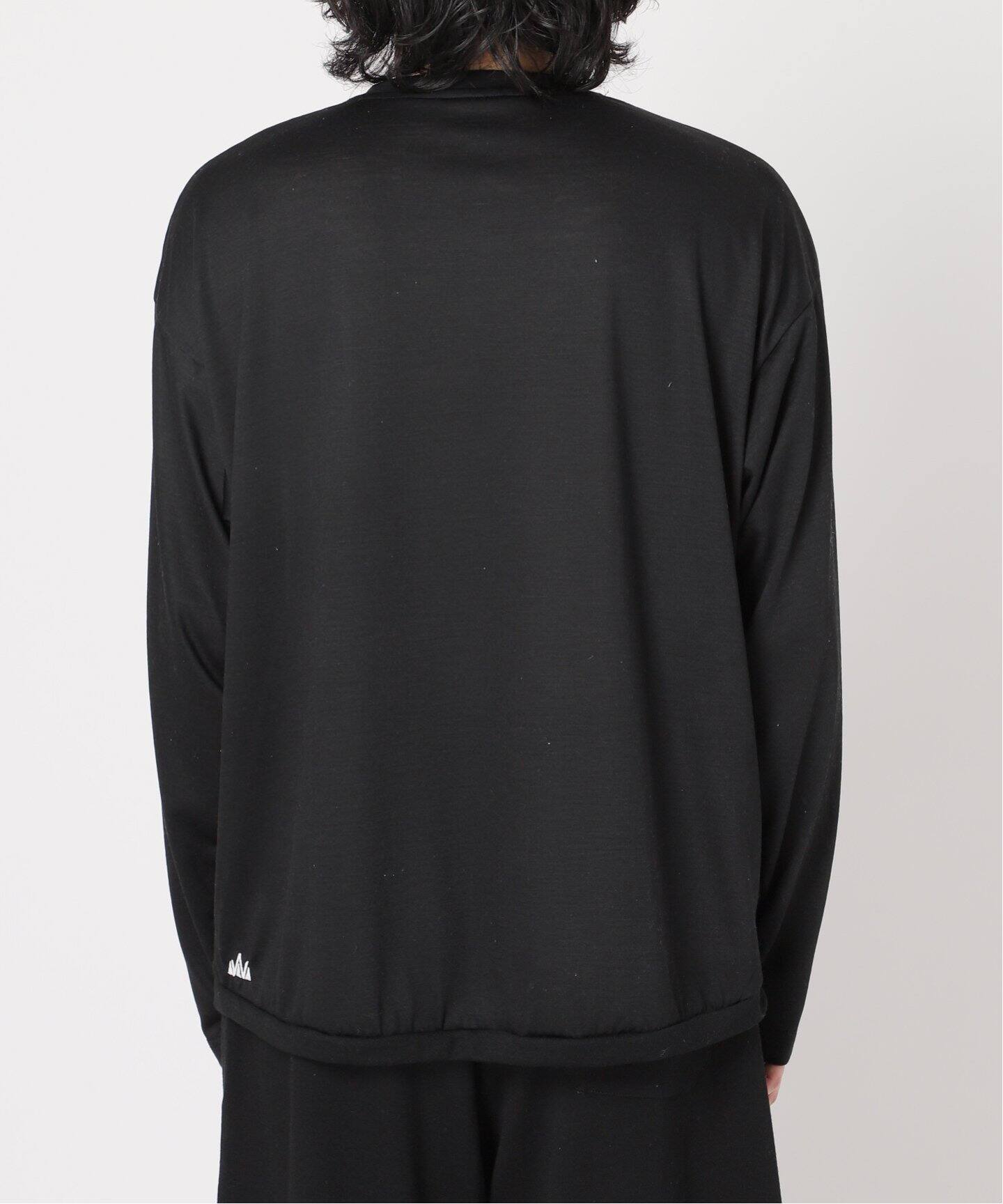 WOOLLABO / ウールラボ】別注 ハイブリッドメリノウールL/Sカットソー