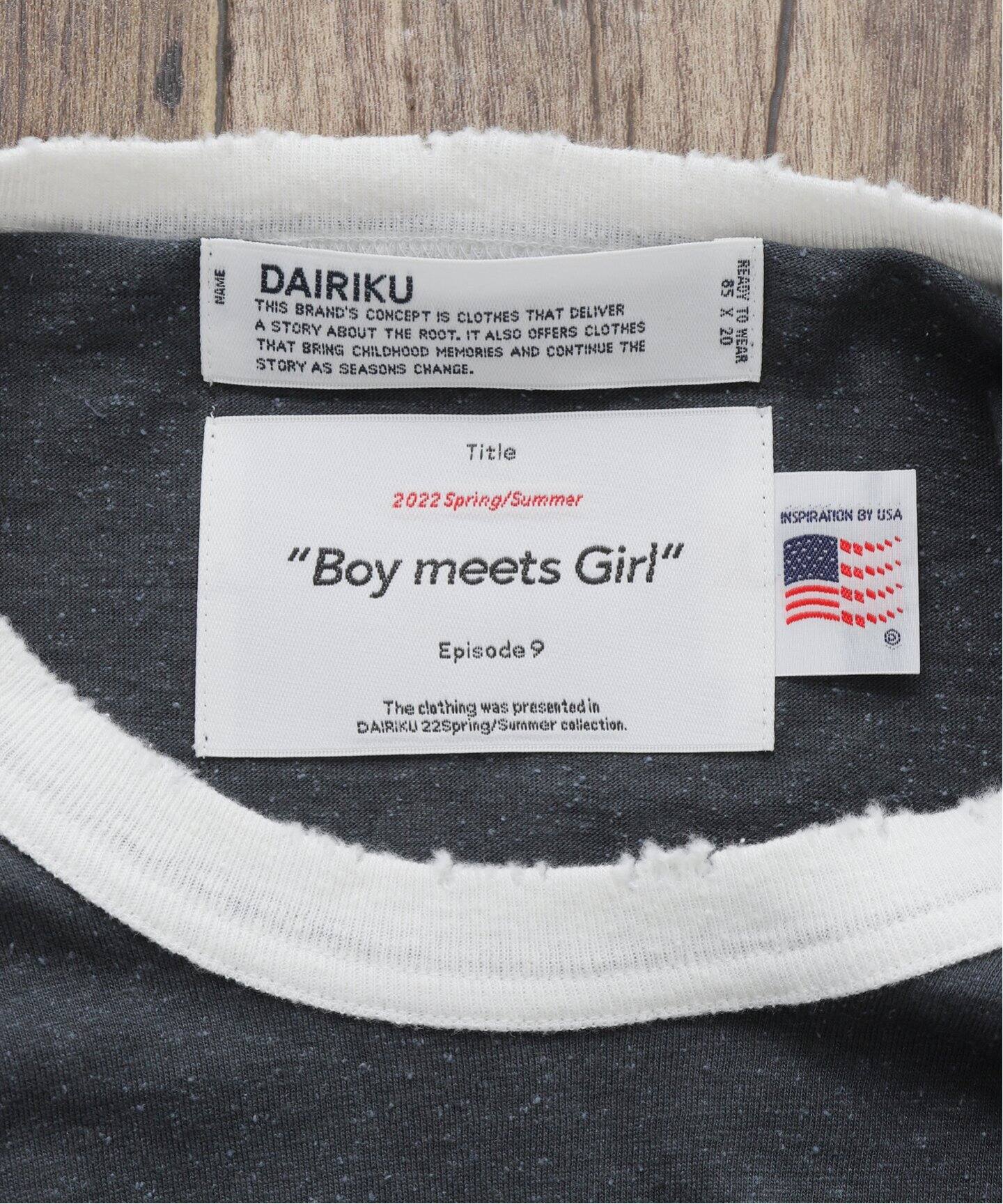 DAIRIKU / ダイリク】 THE SUMMER TOUR RAGLAN TEE（Tシャツ 
