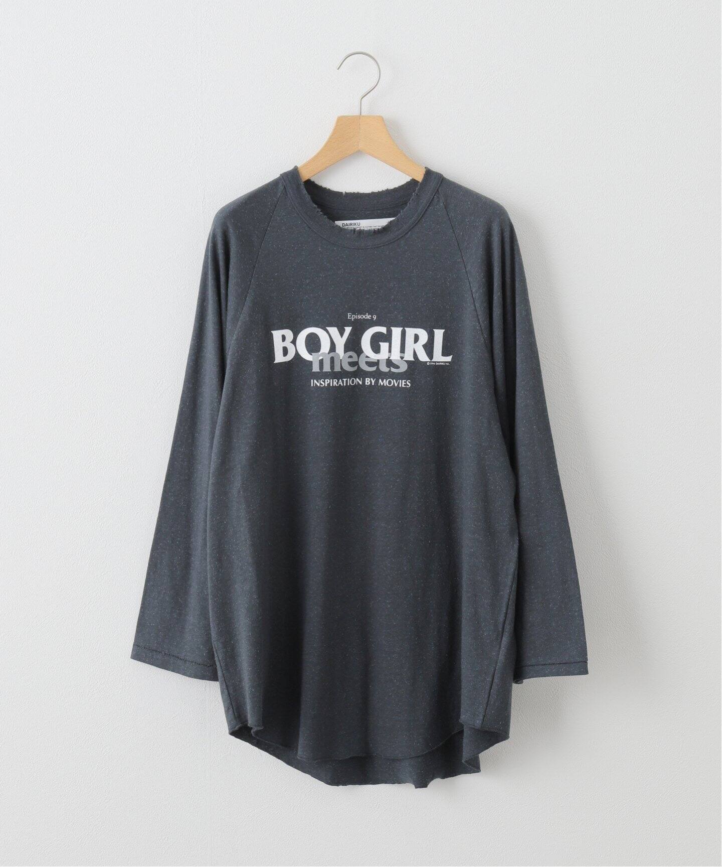 DAIRIKU(ダイリク) ラグランカットソーGRAY/NAVY サイズM 【公式通販】