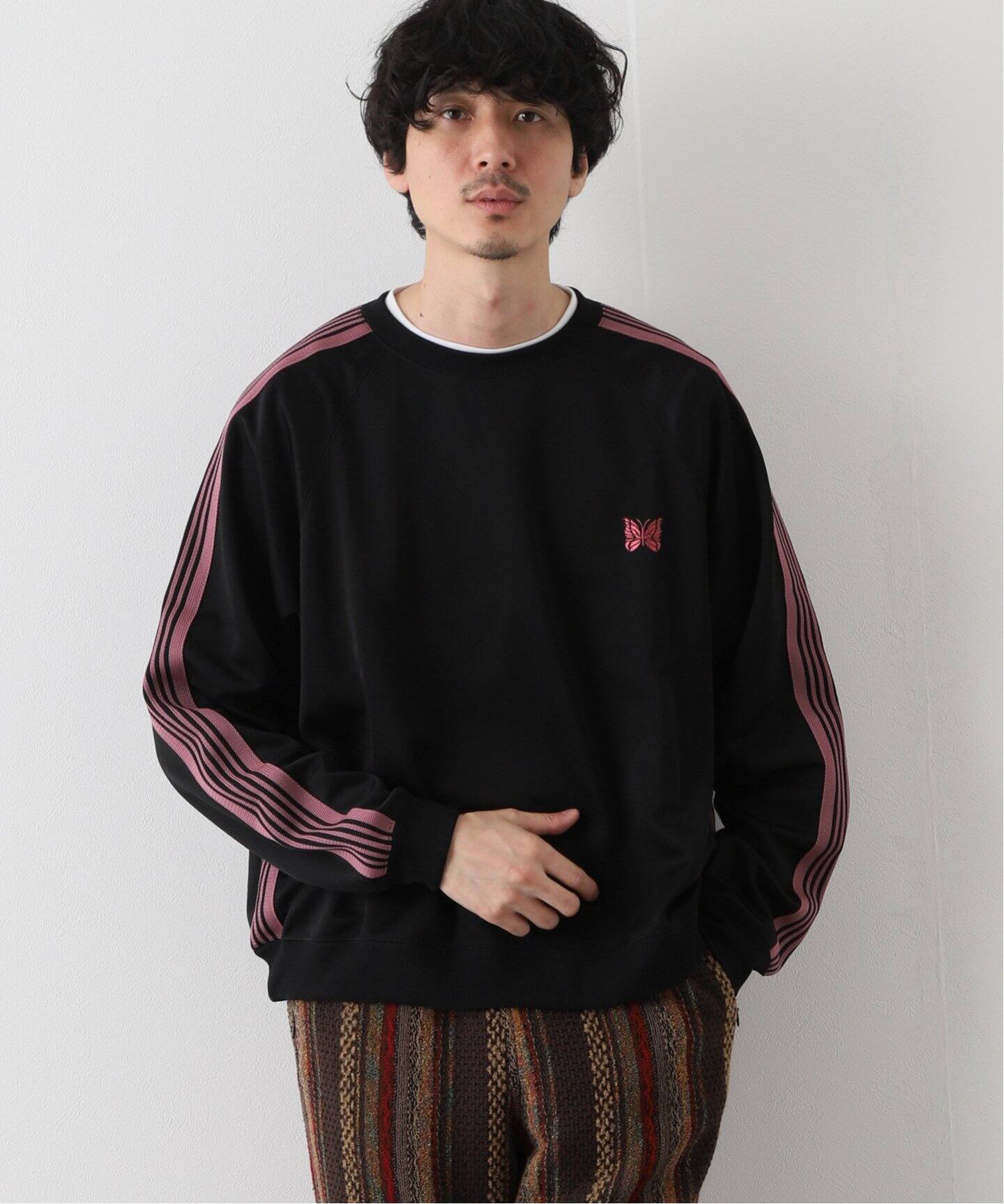 NEEDLES / ニードルズ】 Track Crew Neck Shirt - Poly Smo（Tシャツ 