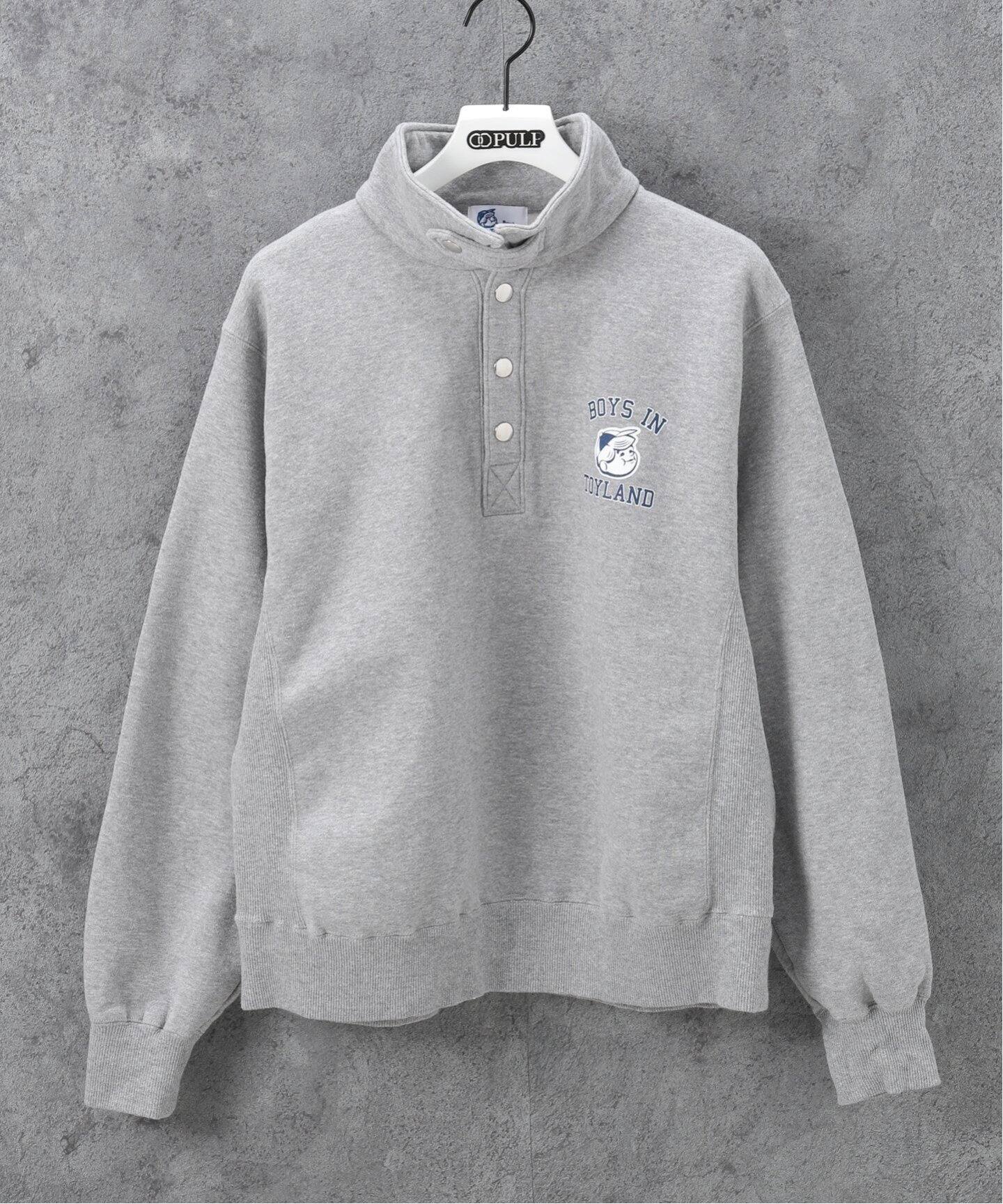 BOYS IN TOYLAND / ボーイズ イン トイランド】 BOYS HALF SNAP SWEAT 