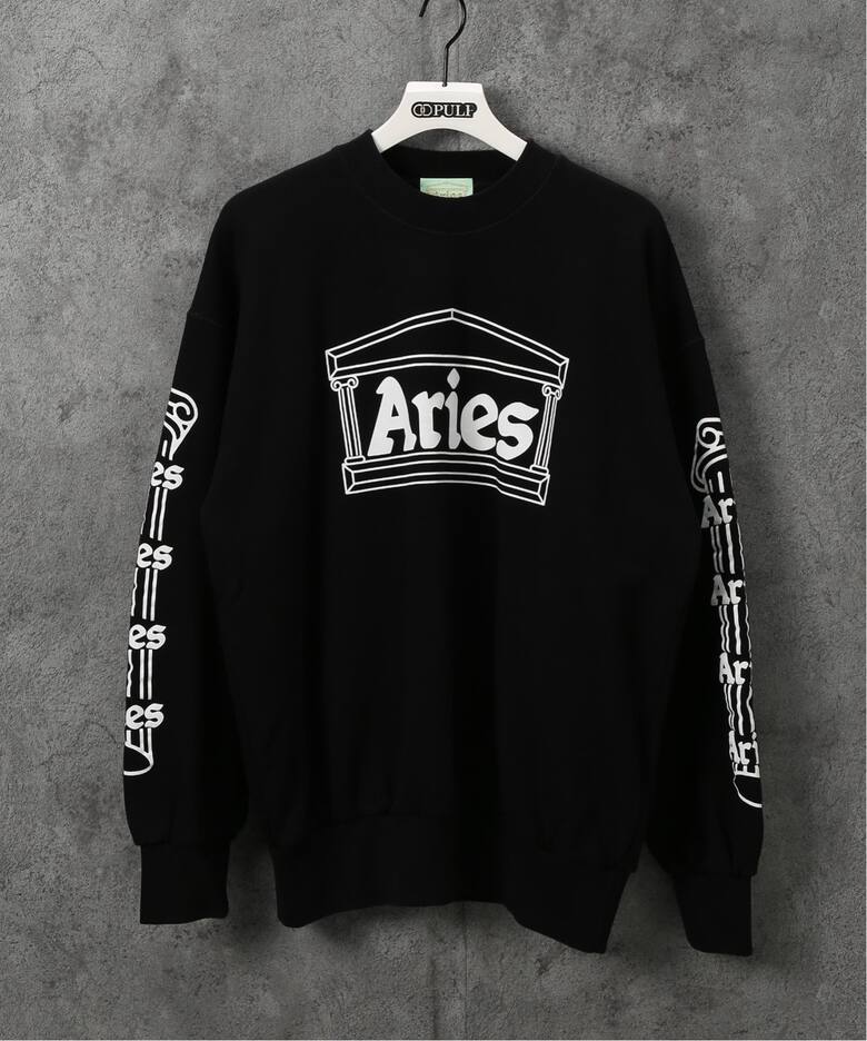 ARIES / アリーズ】COLUMN SWEATSHIRT（Tシャツ／カットソー）｜PULP 