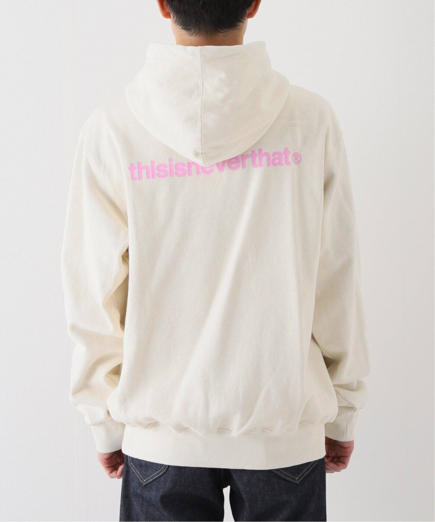 thisisneverthat / ディスイズネバーザット】BASIC T-LOGO HOODIE 