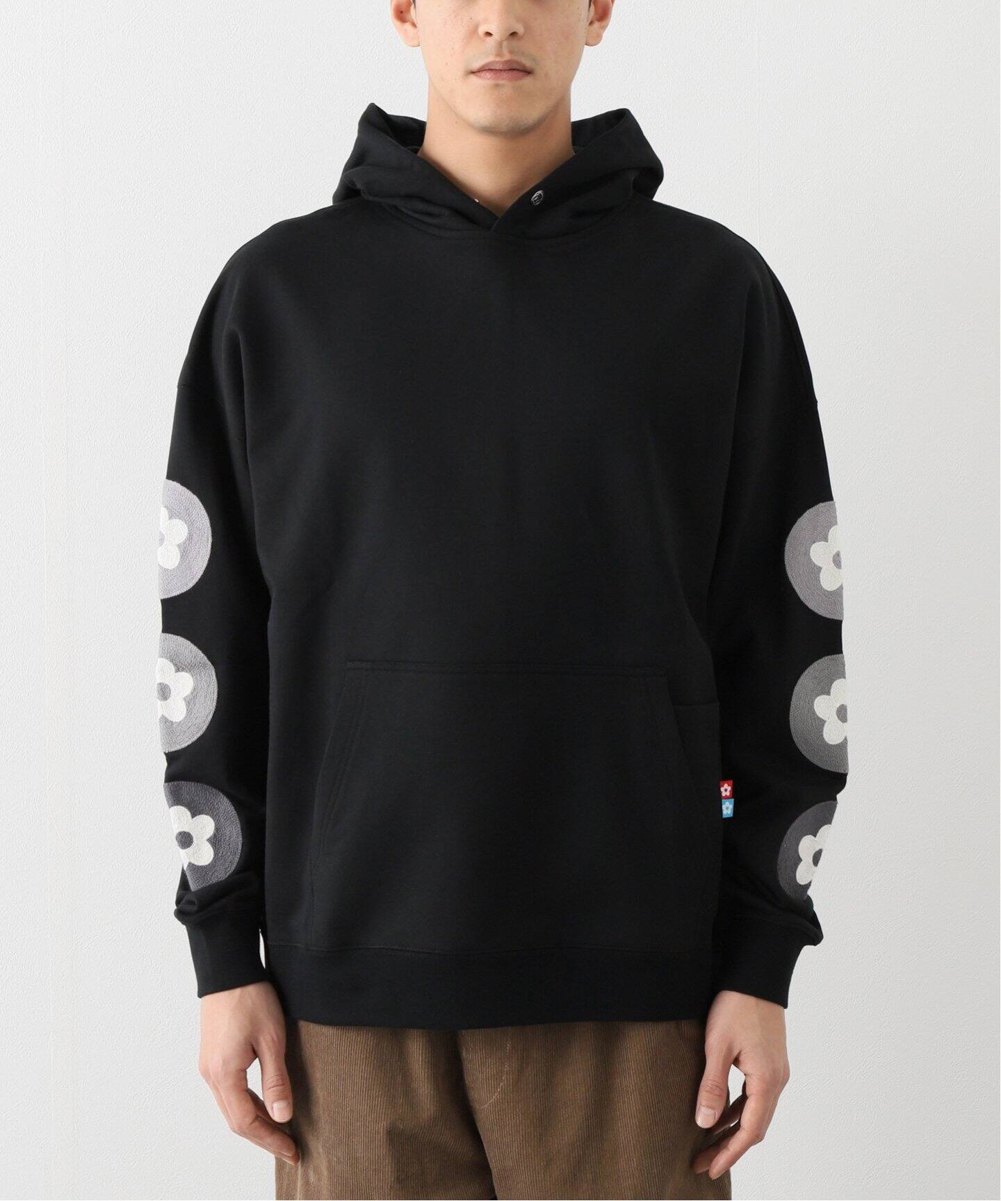 VANDY THE PINK / ヴァンディーザピンク】 FLOWER ARM HOODIE 