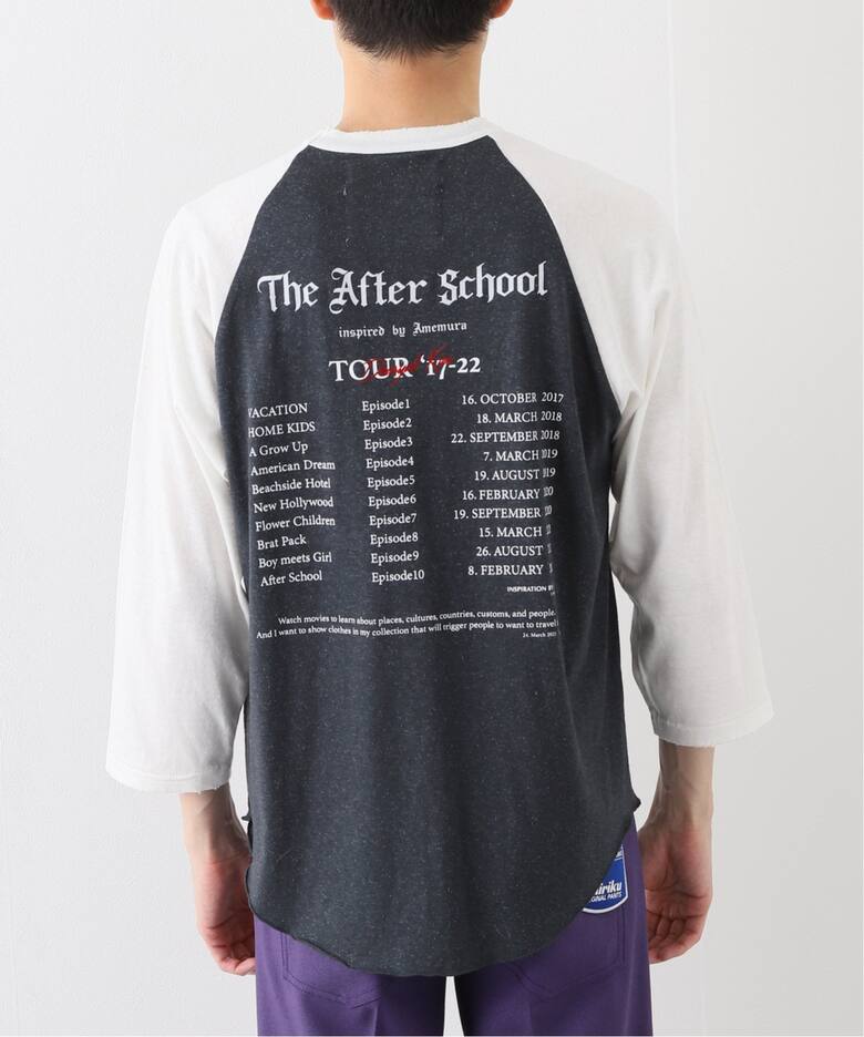 DAIRIKU / ダイリク】 The After School Tour Raglan T（Tシャツ 