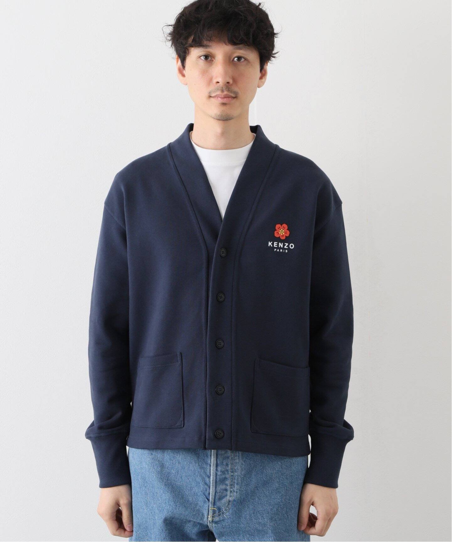 KENZO / ケンゾ―】SEASONAL LOGO CLASSIC カーディガン（カーディガン 