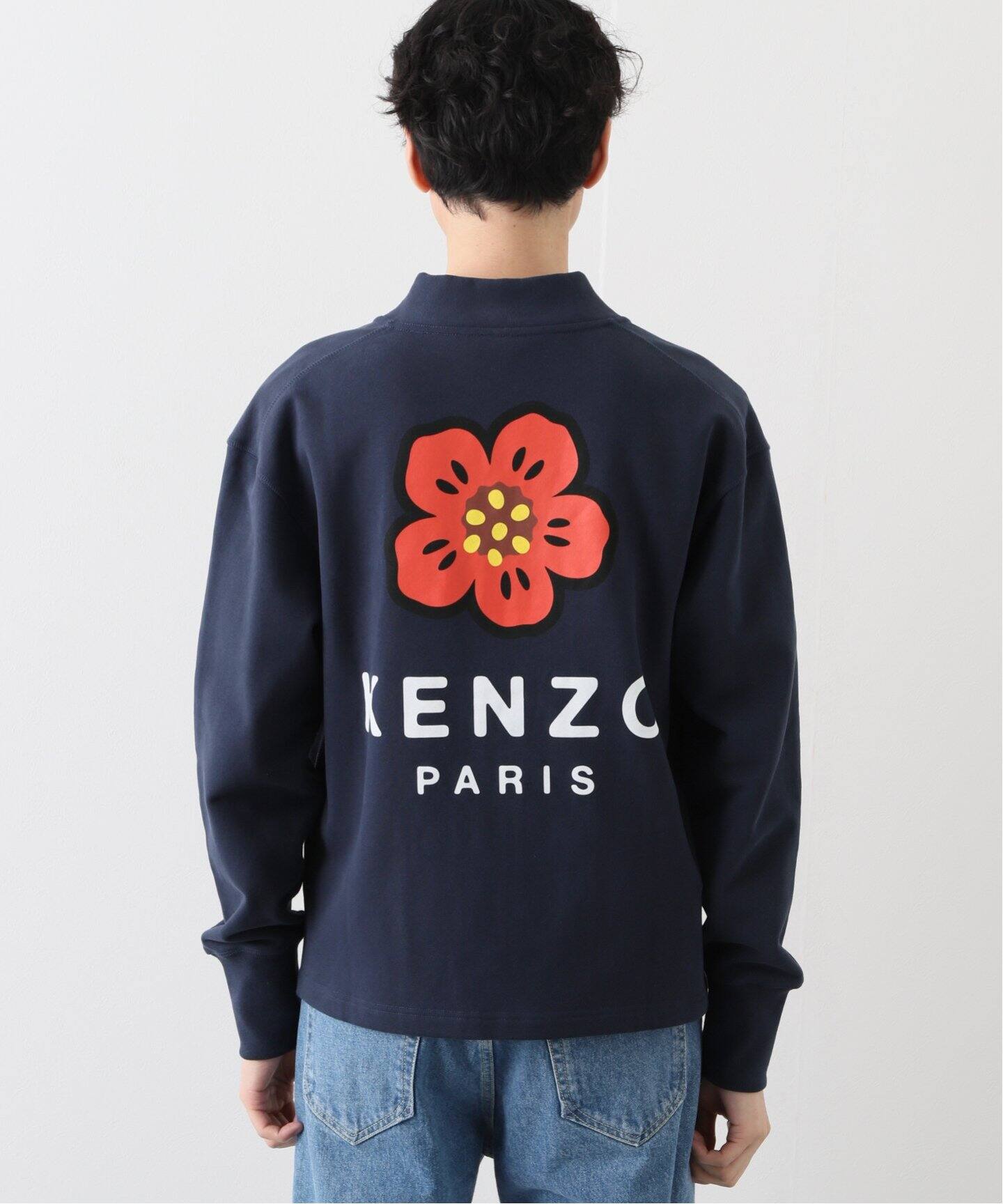 KENZO / ケンゾ― SEASONAL LOGO CLASSIC カーディガン / FC65BL7444ME  