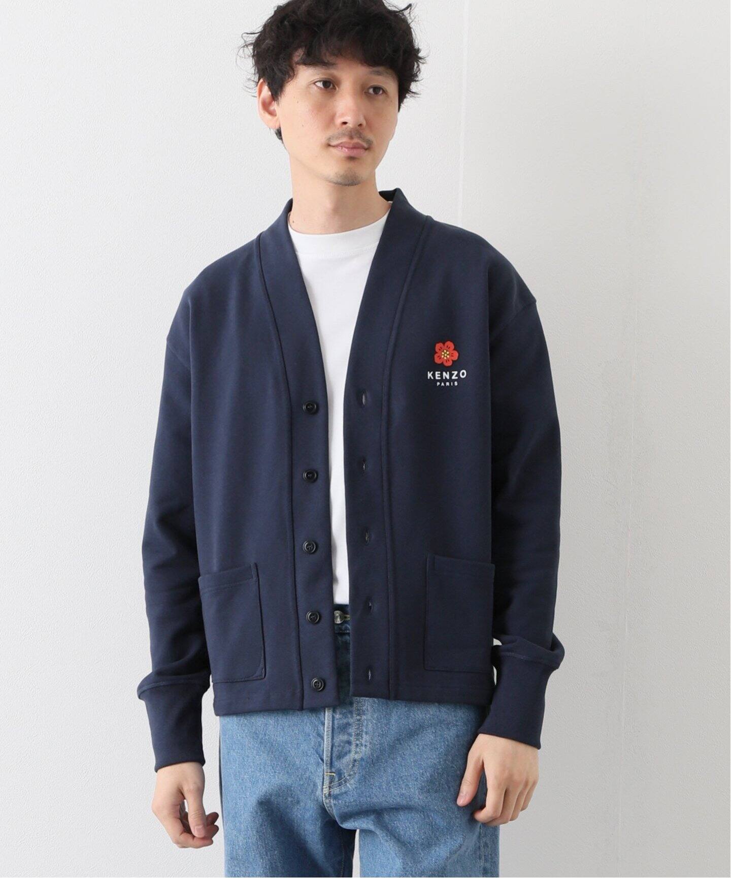 KENZO / ケンゾ―】SEASONAL LOGO CLASSIC カーディガン（カーディガン 