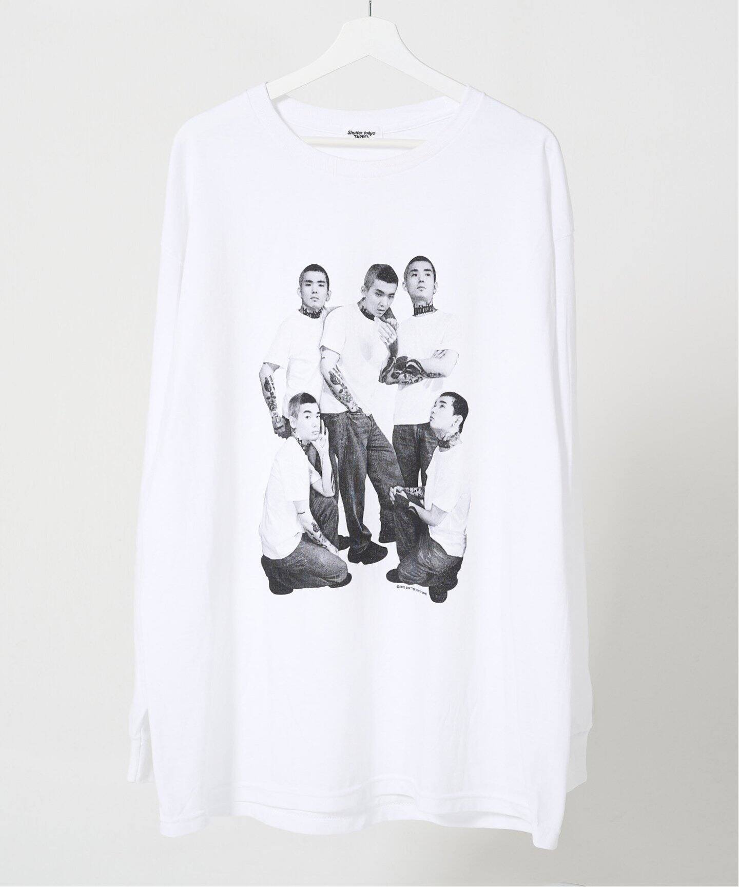TAPPEI×shutter_tokyo】別注 JIN BAND L/S TEE（Tシャツ／カットソー 
