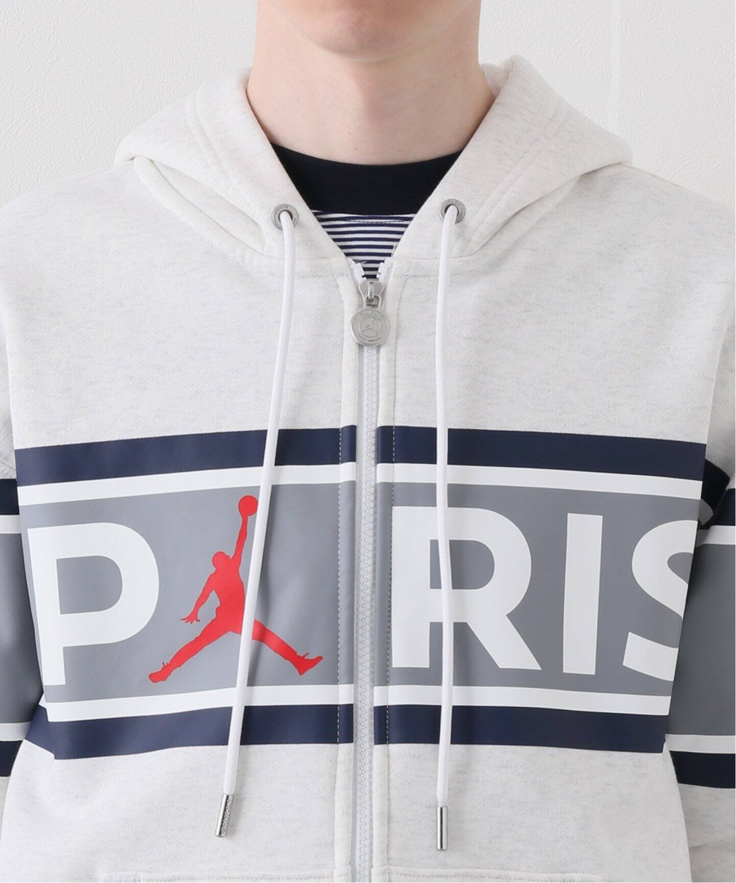 JORDAN × Paris Saint-Germain】フルジップ フリース パーカー 