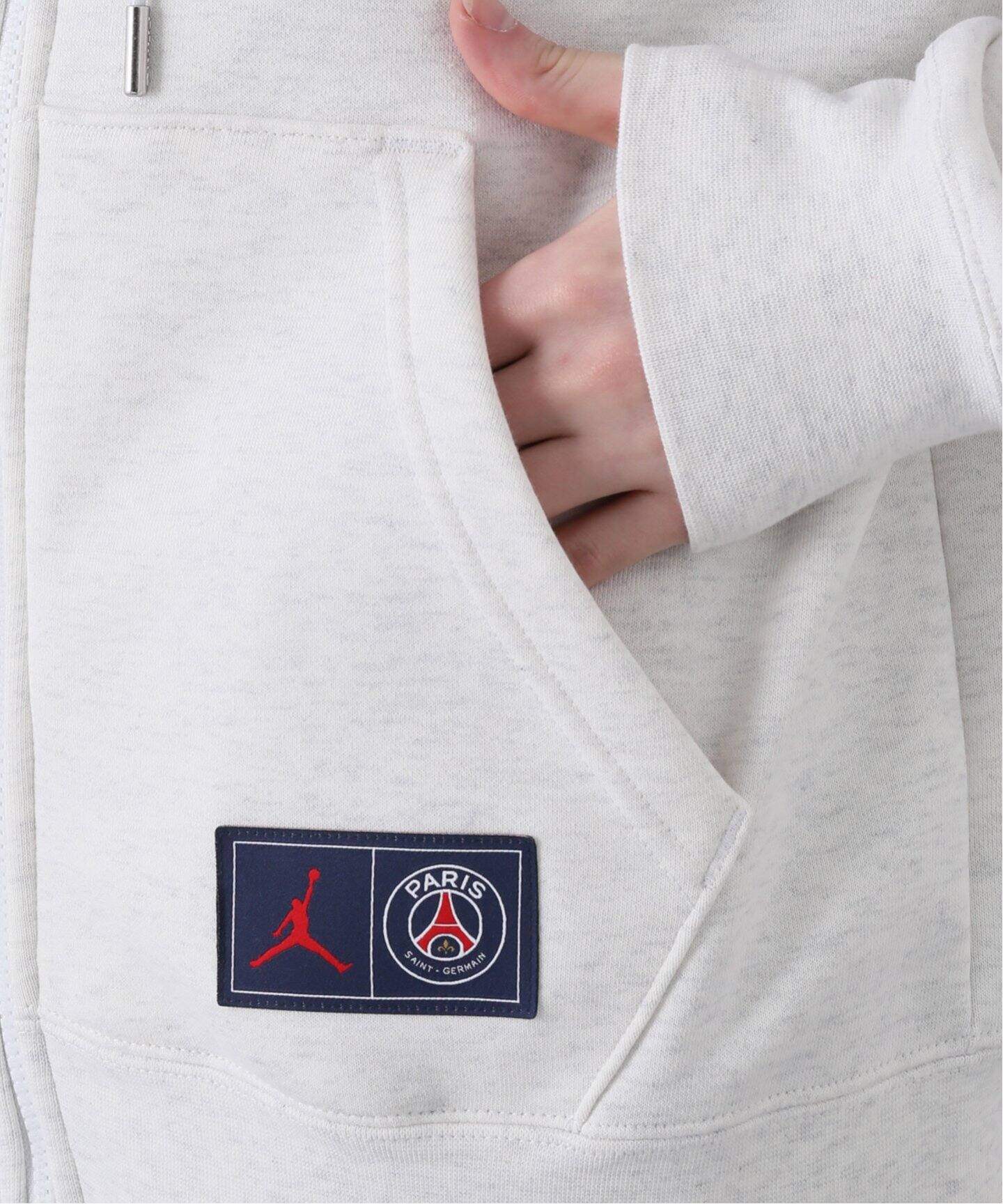 JORDAN × Paris Saint-Germain】フルジップ フリース パーカー  