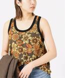 【INSCRIRE/アンスクリア】Pile Tank Top：タンクトップ