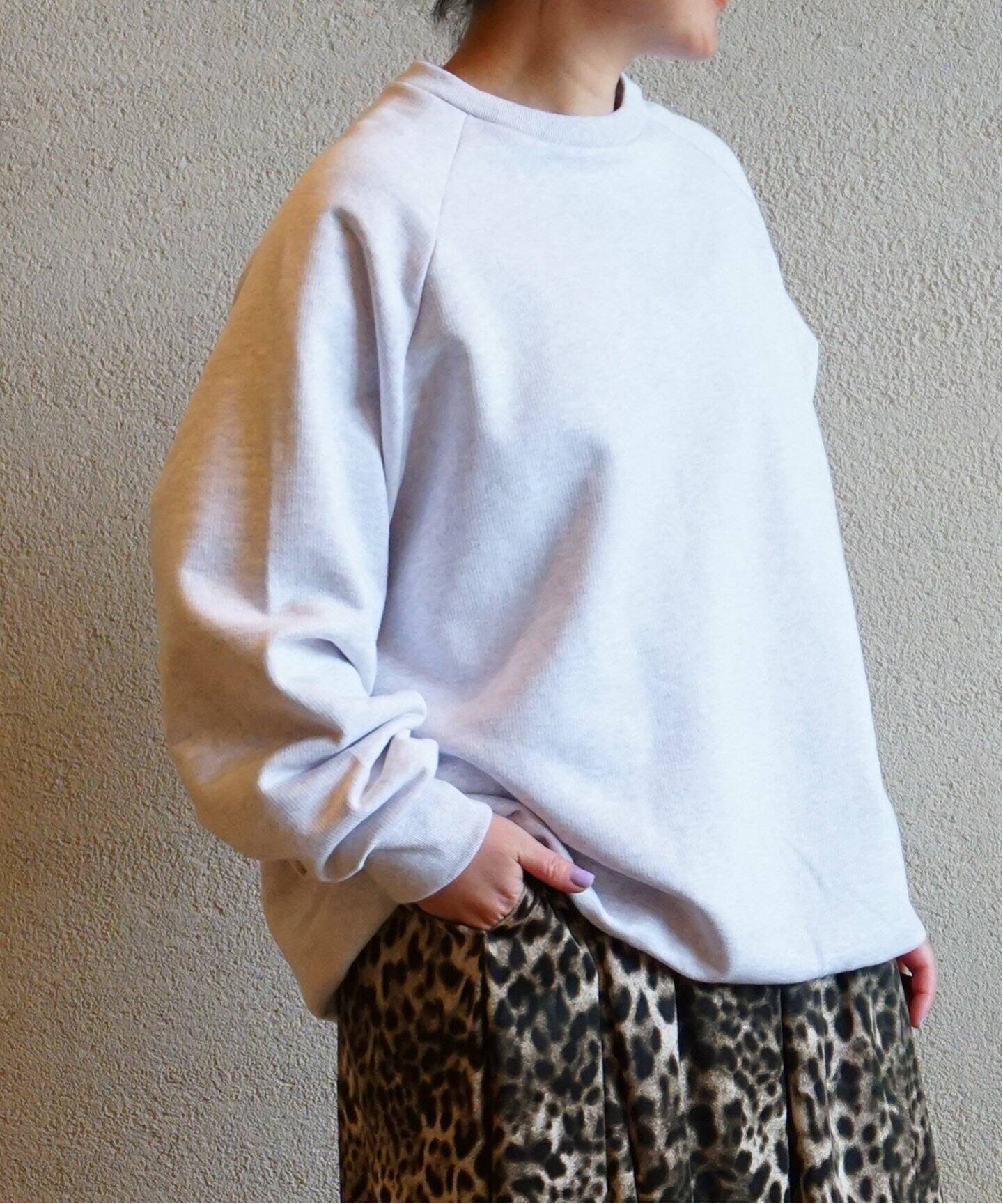 フレンチテリークルーネックプルオーバー（Tシャツ／カットソー 