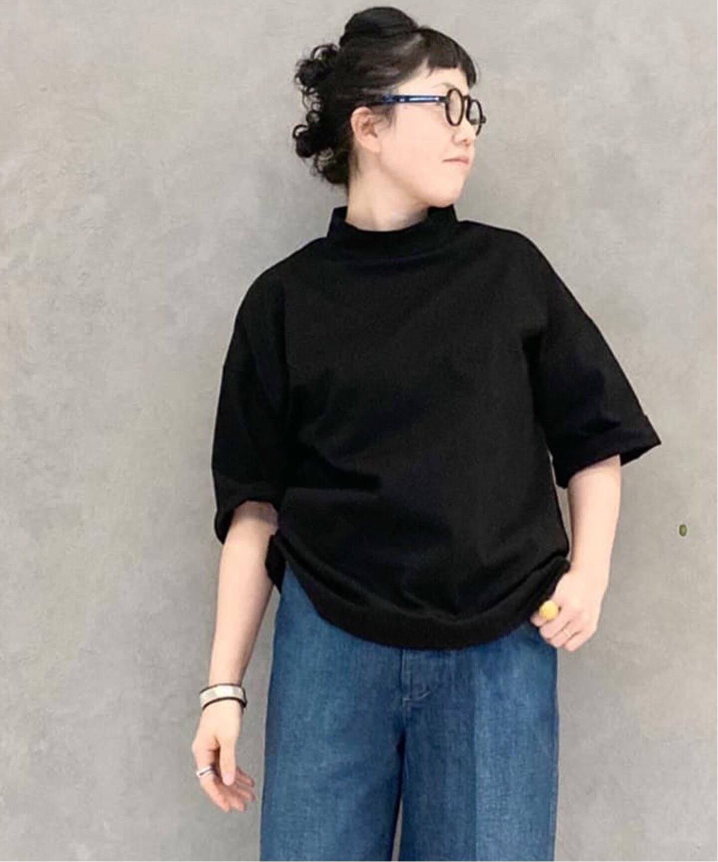 ドライジャージー モックネックプルオーバー（Tシャツ／カットソー 