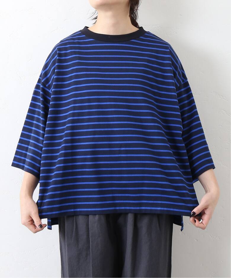 ボーダー Big-プルオーバー（Tシャツ／カットソー）｜journal standard 