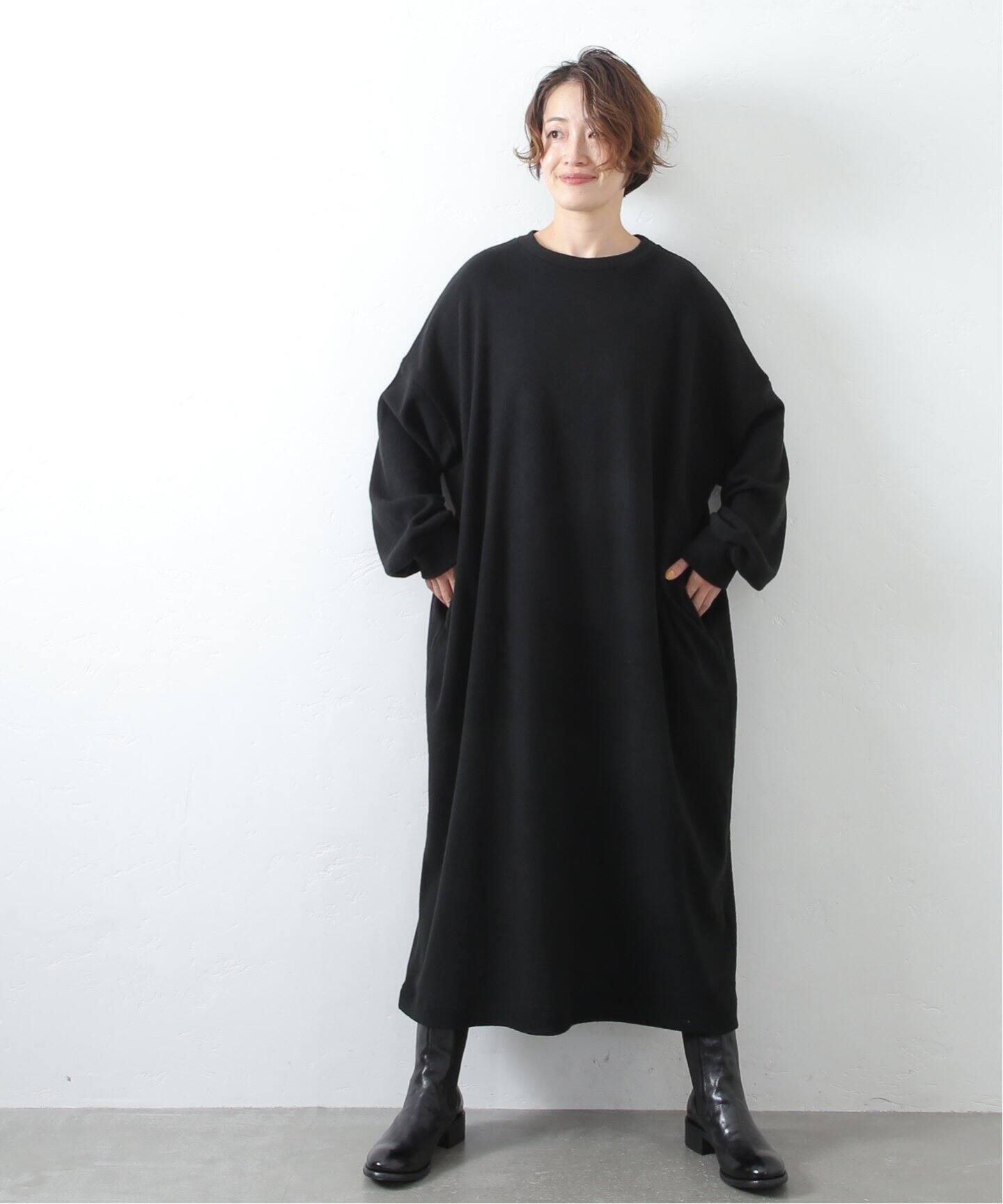 リバージャージ クルーネックワンピース（ワンピース）｜journal  