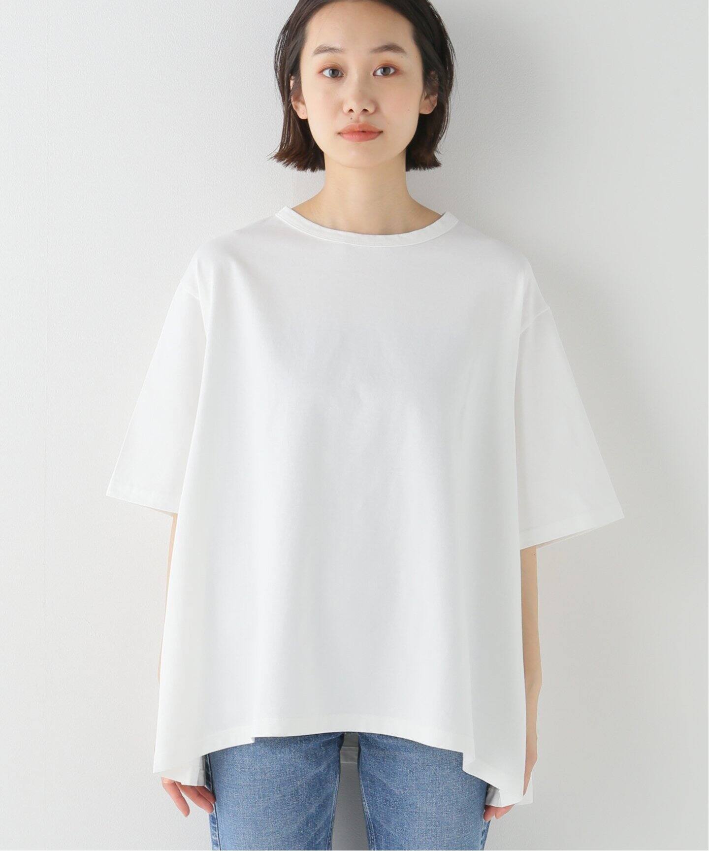 デラヴェジャージー タックプルオーバー（Tシャツ／カットソー 