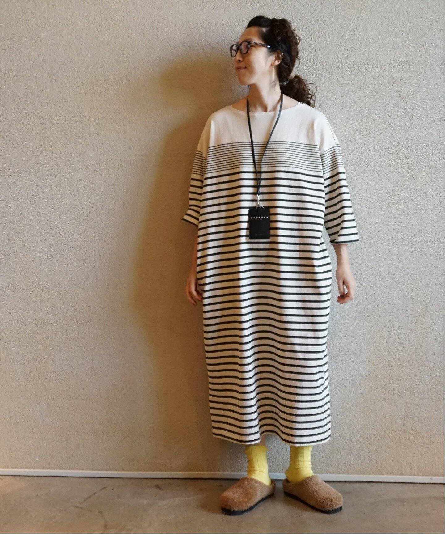 ボーダー ボートネックワンピース（ワンピース）｜journal standard  