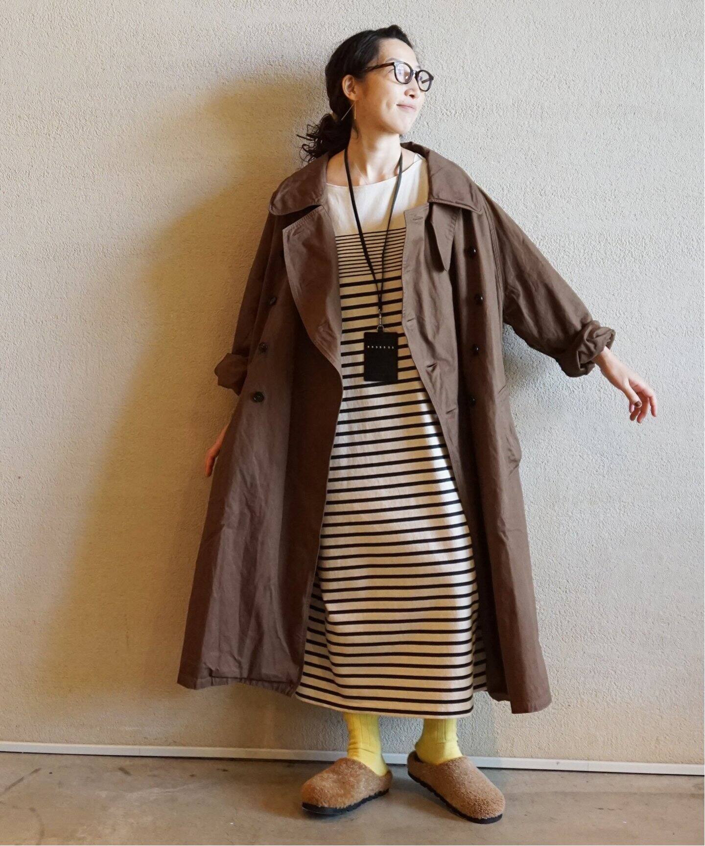 ボーダー ボートネックワンピース（ワンピース）｜journal standard  