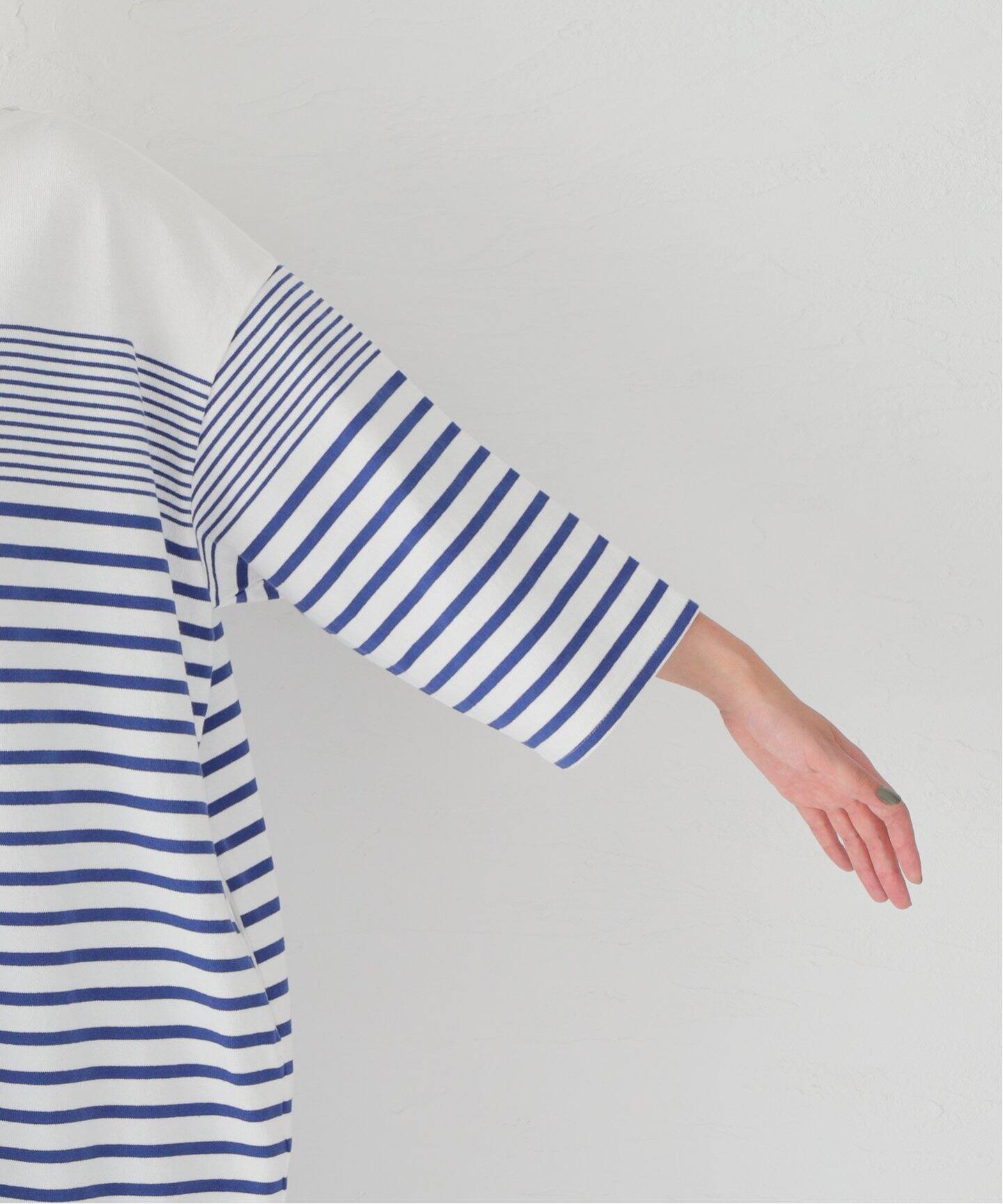 ボーダー ボートネックワンピース（ワンピース）｜journal standard  