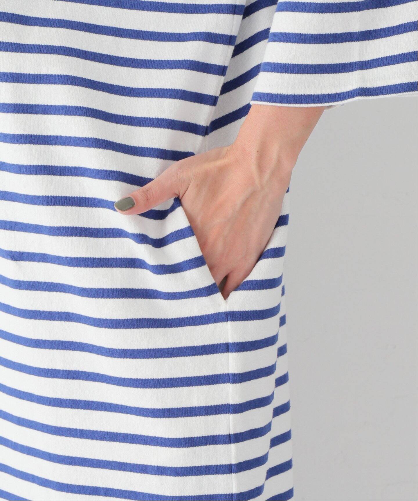 ボーダー ボートネックワンピース（ワンピース）｜journal standard  