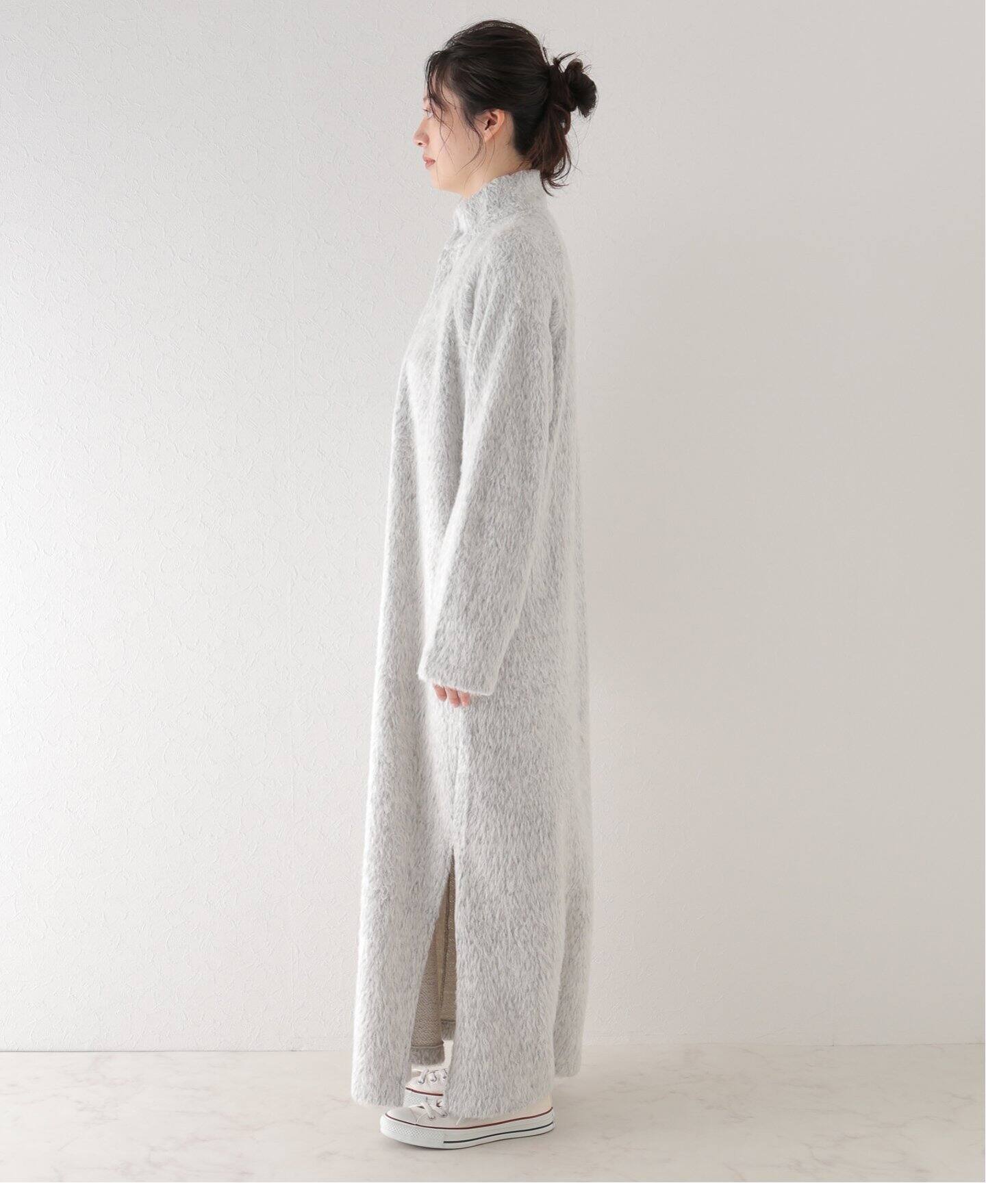 seya. / セヤ】SHAGGY FLEECE FLUFFY DRESS（ワンピース）｜journal 