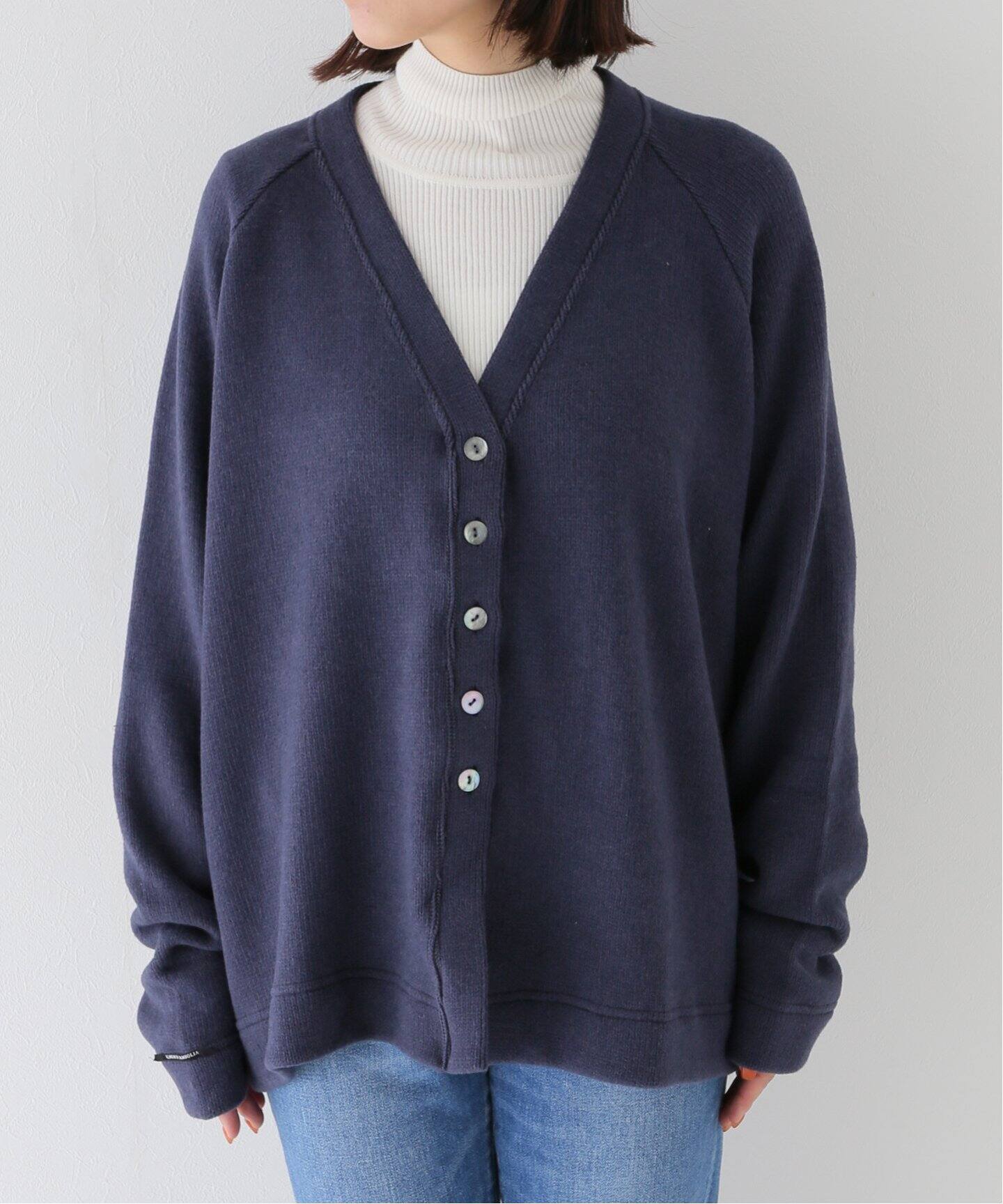 ALBUM DI FAMIGLIA/アルバム ディ ファミリア】V/N WIDE CARDIGAN  