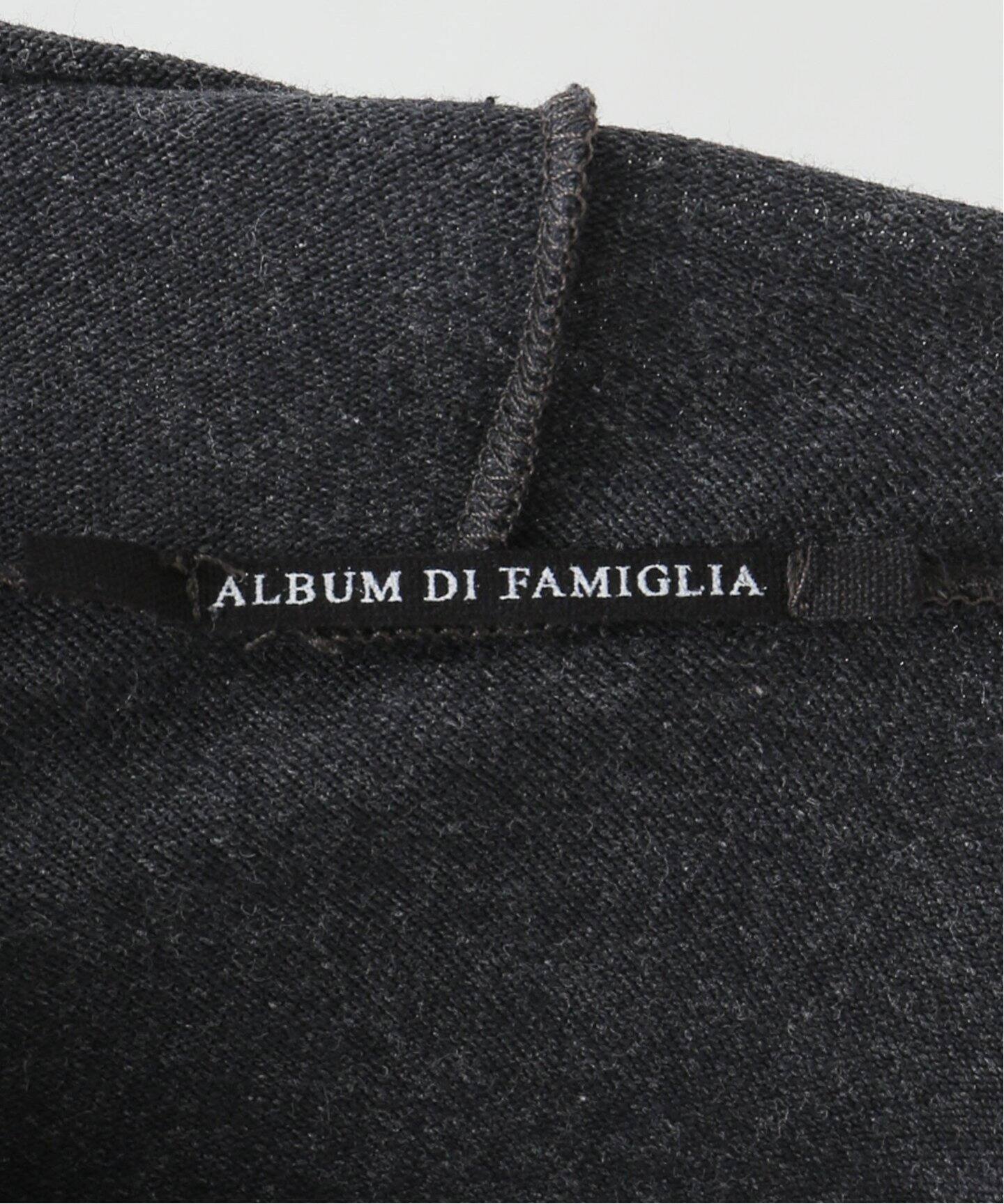 ALBUM DI FAMIGLIA/アルバム ディ ファミリア】HOODED PULL（パーカー 