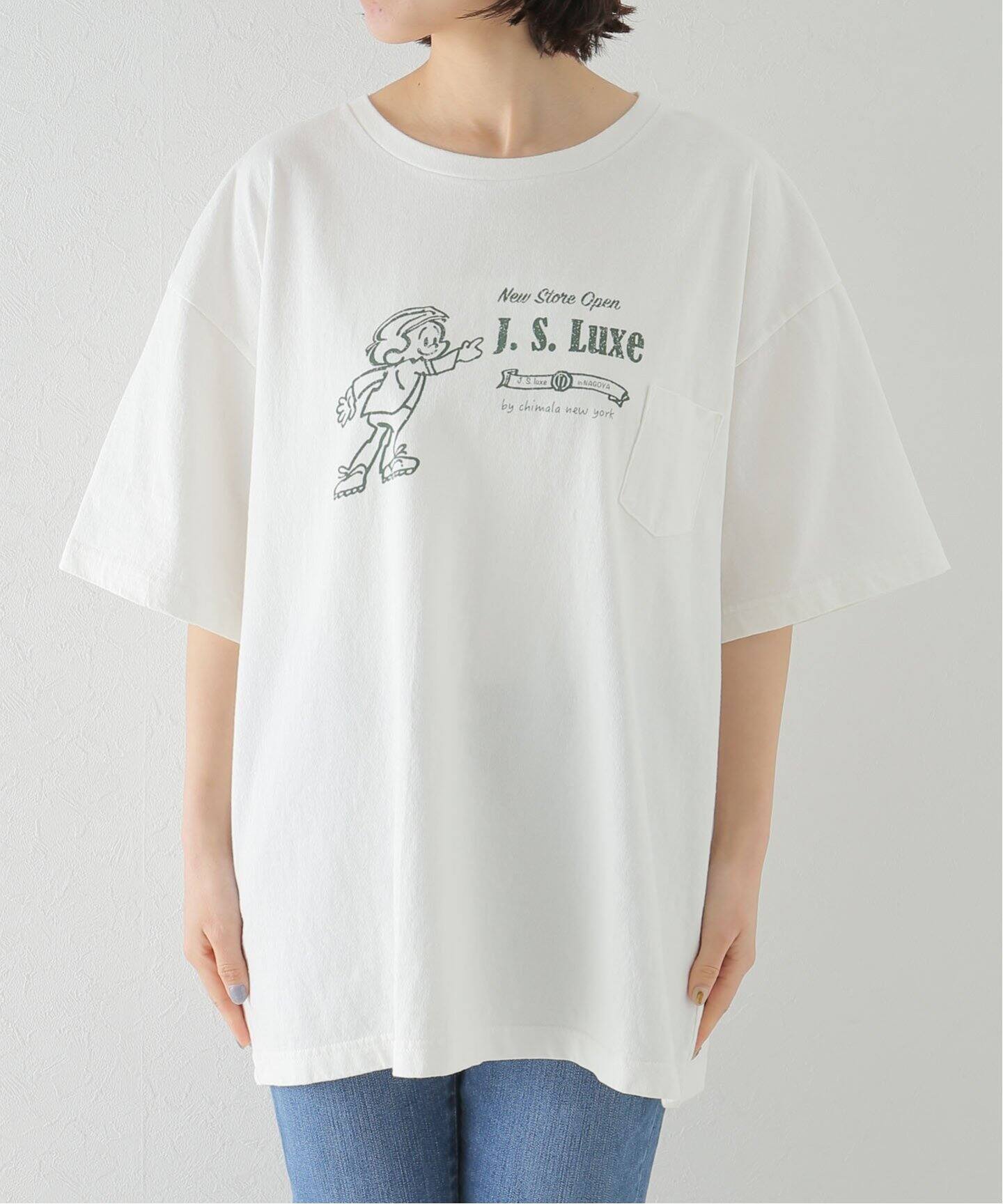 chimala/チマラ】 for luxe PRINT TEE(THE BOY)☆（Tシャツ 