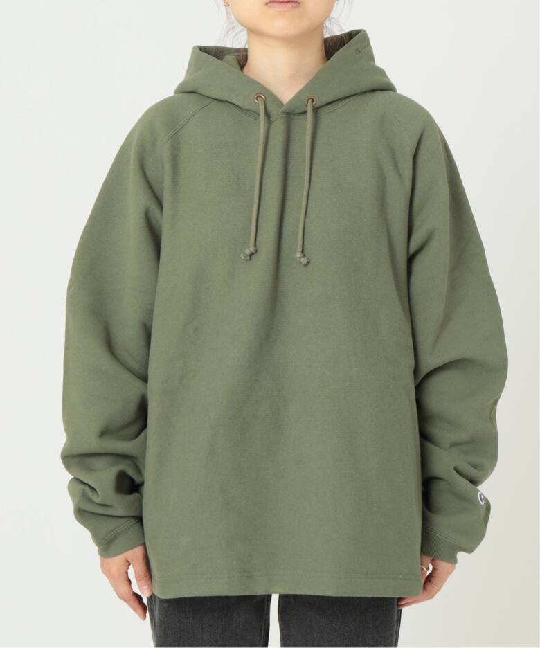 別注【CHAMPION】*RELUME PO HOODED SWEAT SHIRT 11：パーカー 