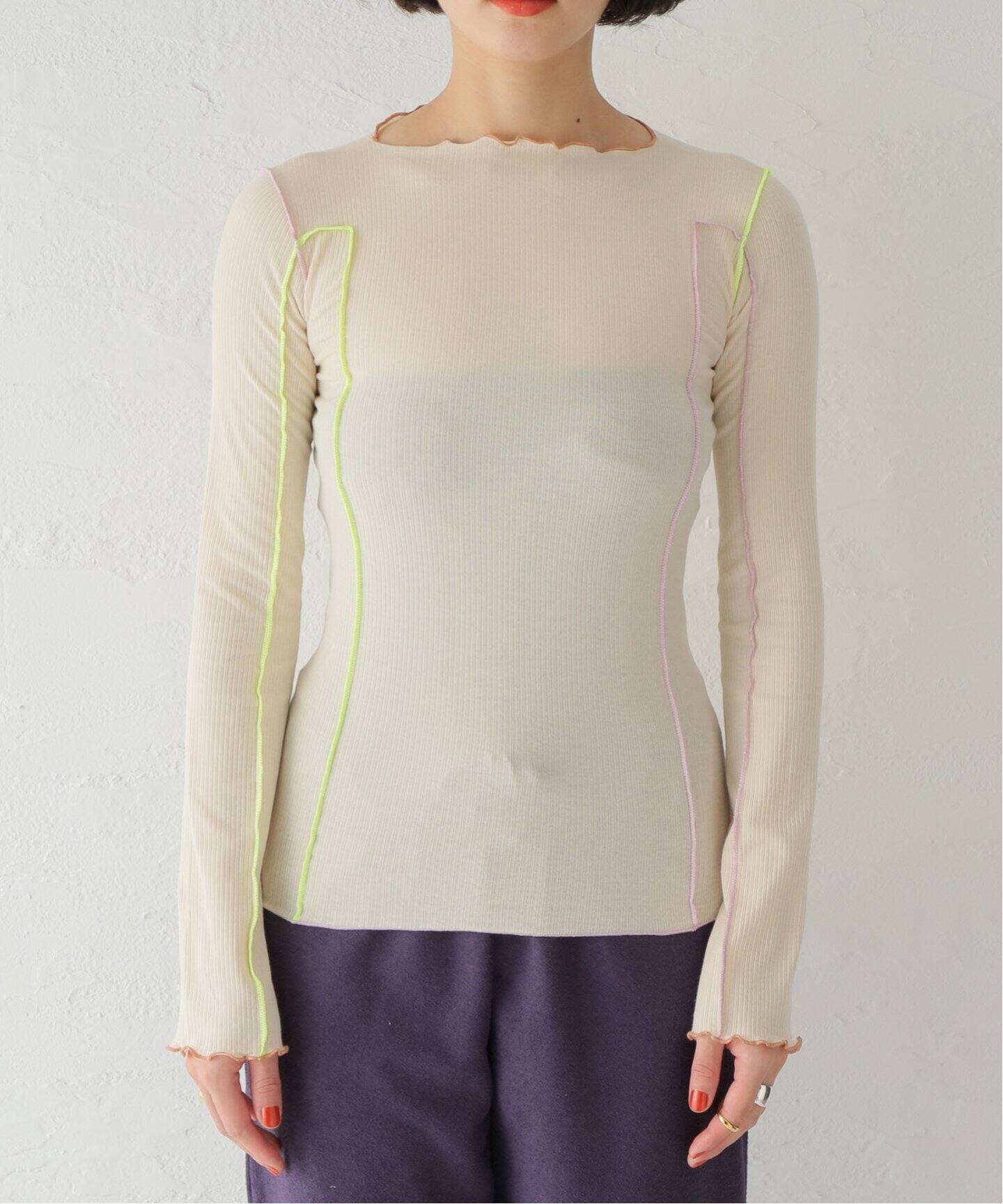 BASERANGE/ベースレンジ】 OMATO LONG SLEEVE：カットソー（Tシャツ 