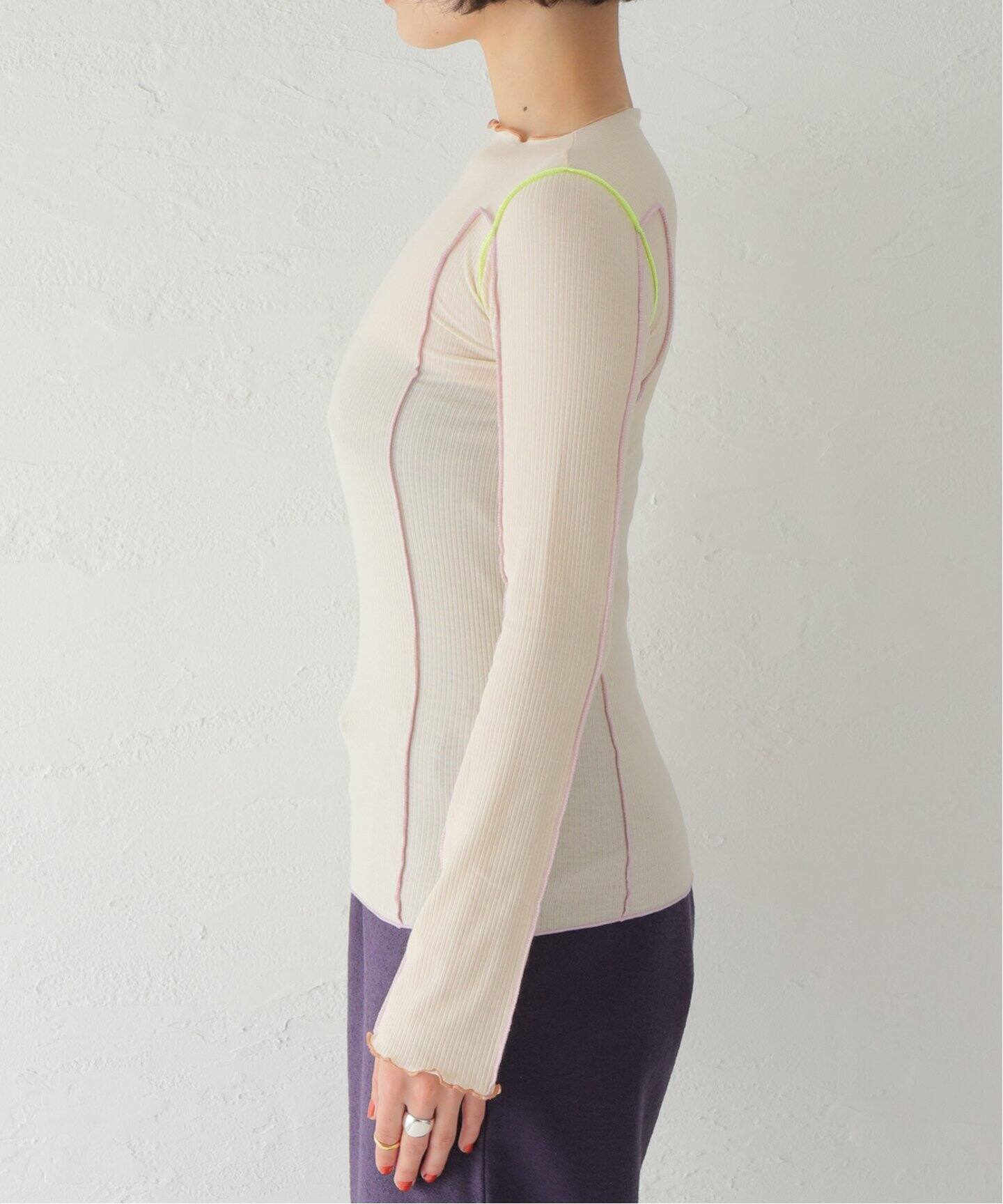 BASERANGE/ベースレンジ】 OMATO LONG SLEEVE：カットソー（Tシャツ 