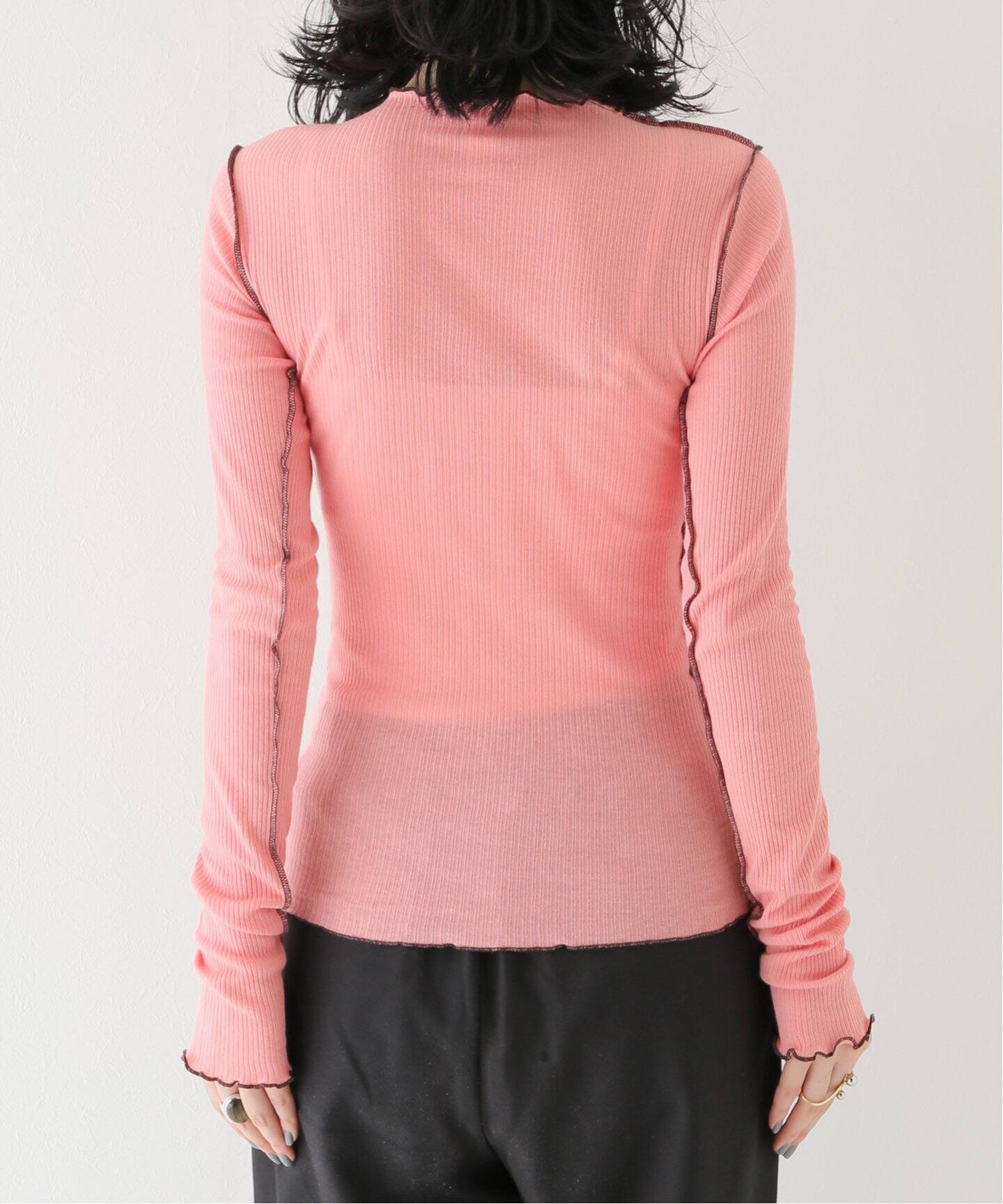 BASERANGE/ベースレンジ】 VEIN LONG SLEEVE：カットソー（Tシャツ 