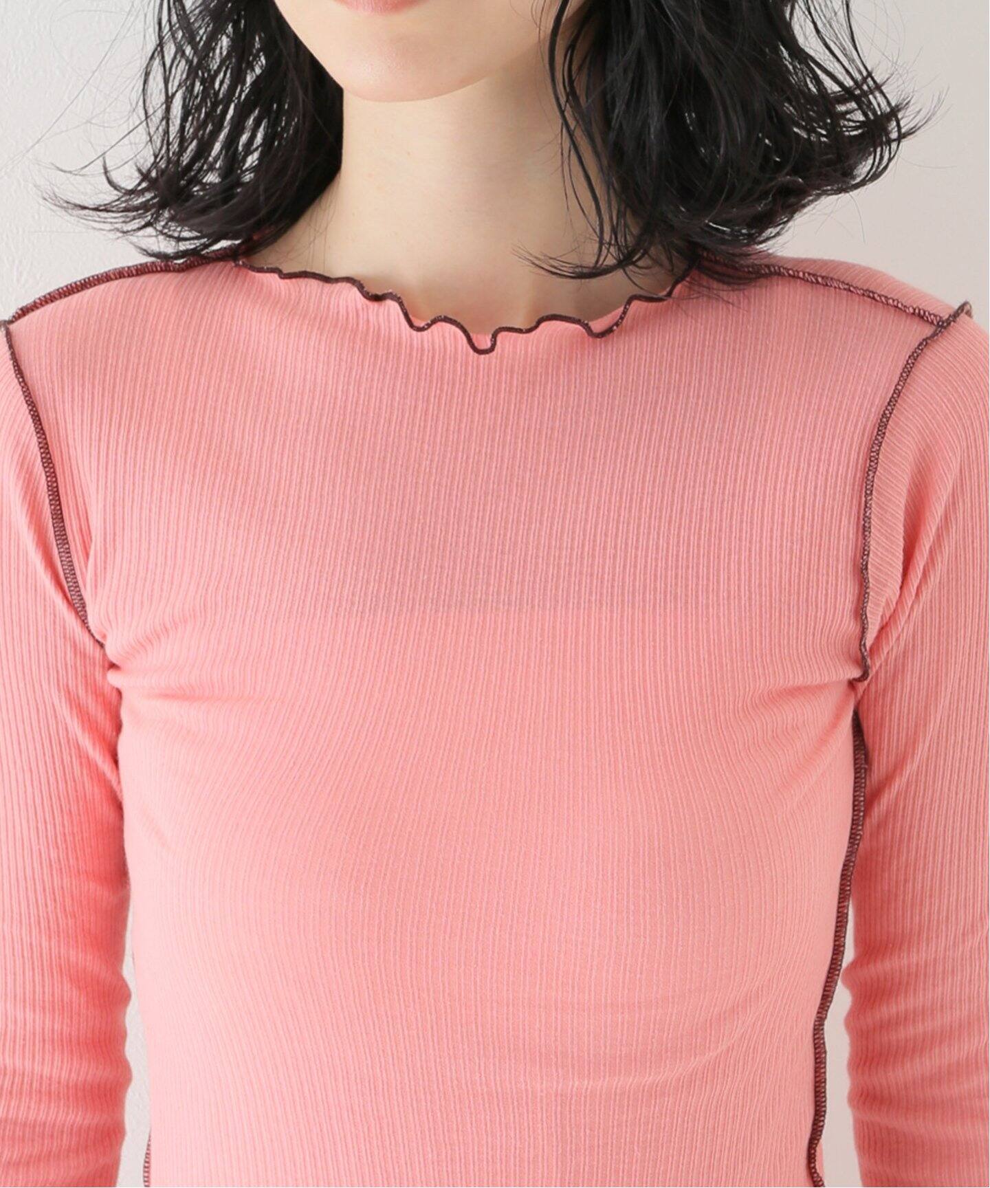 BASERANGE/ベースレンジ】 VEIN LONG SLEEVE：カットソー（Tシャツ 